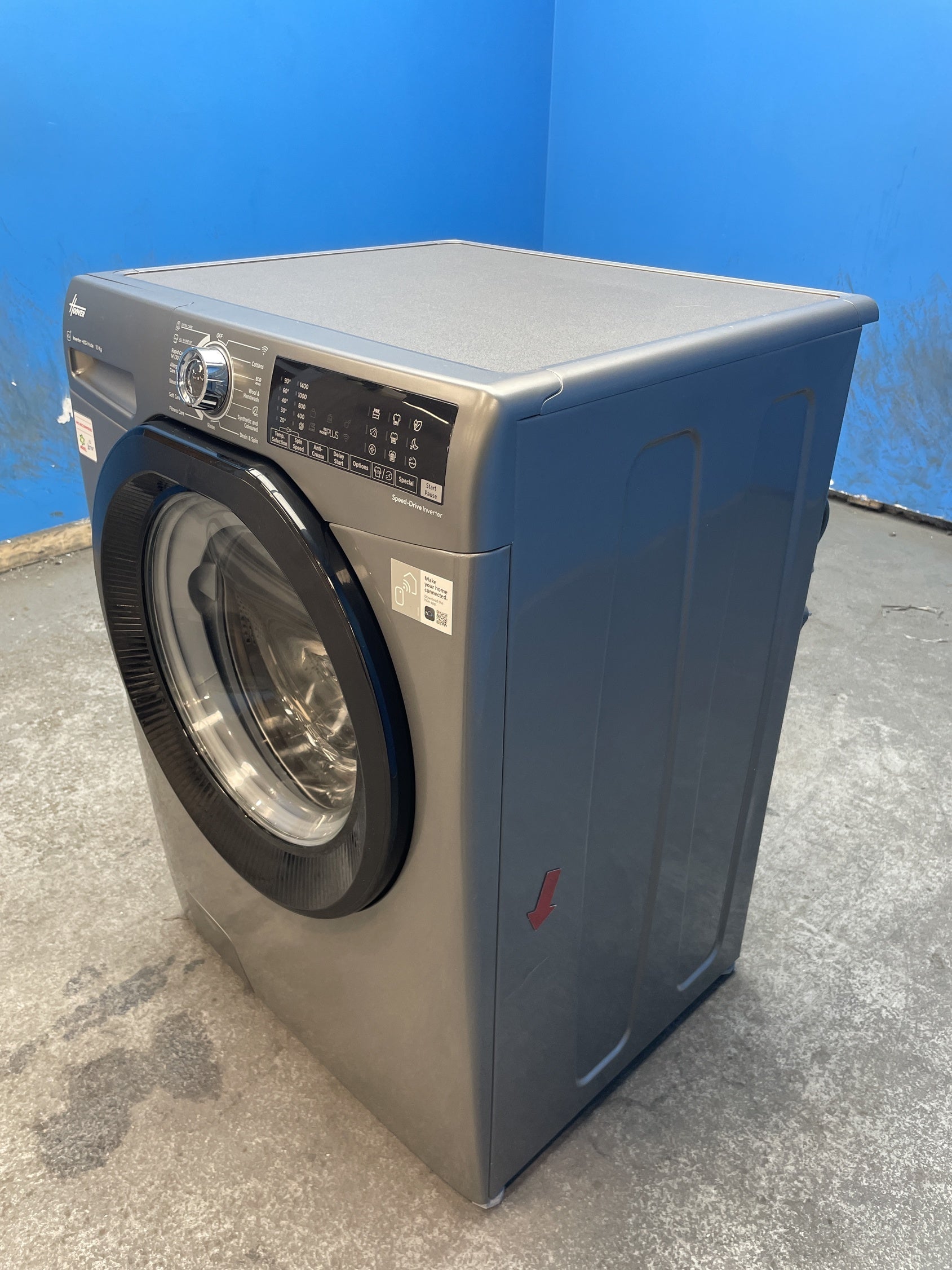 #GRC-163-140 - Hoover H3B13WPS4106TAMBR 10kg 1400 Spin Washing Machine