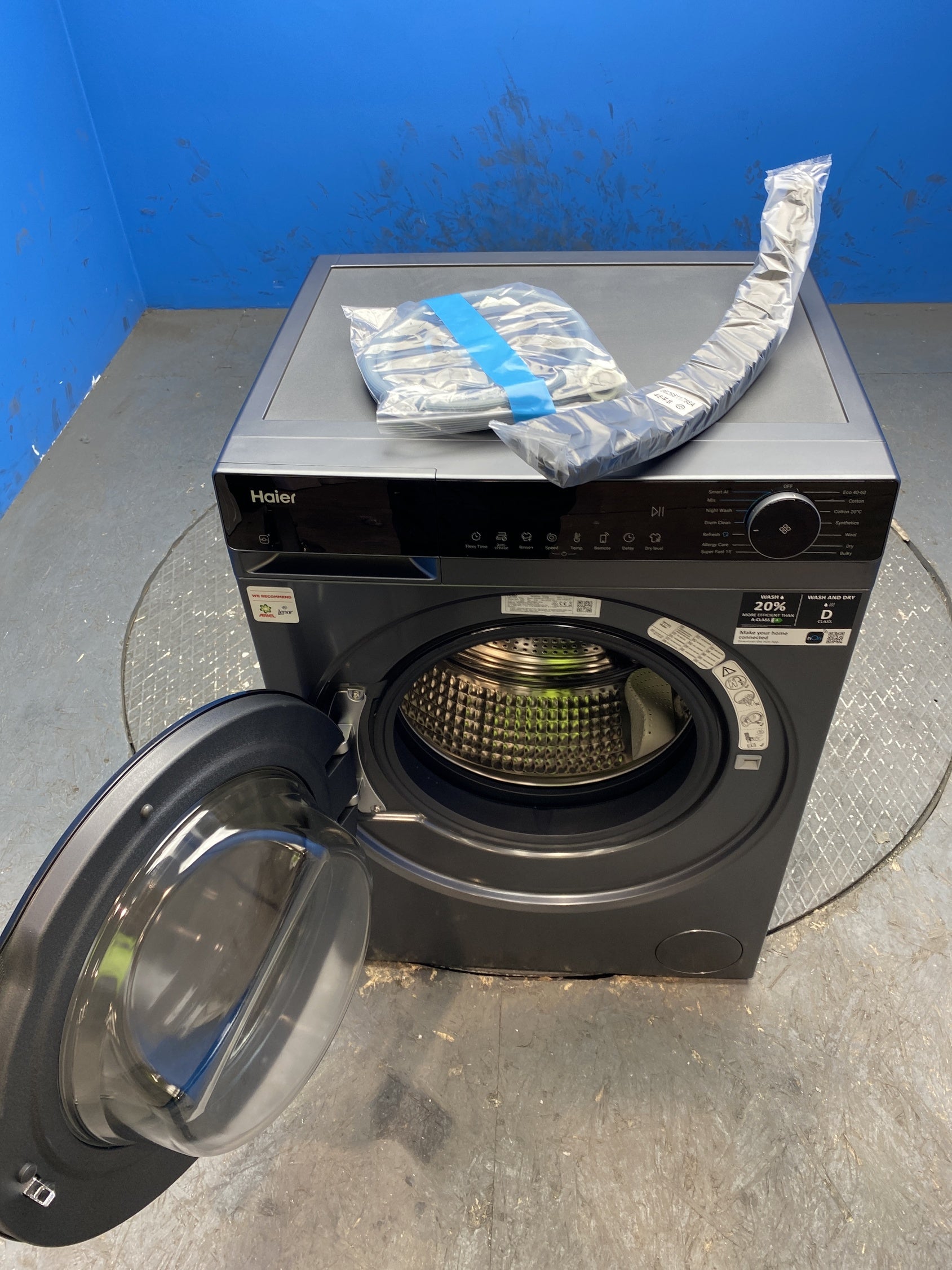 #GRC-145-070 - Haier HWD90-BP14357GTU1 9/5kg 1400rpm Washer Dryer