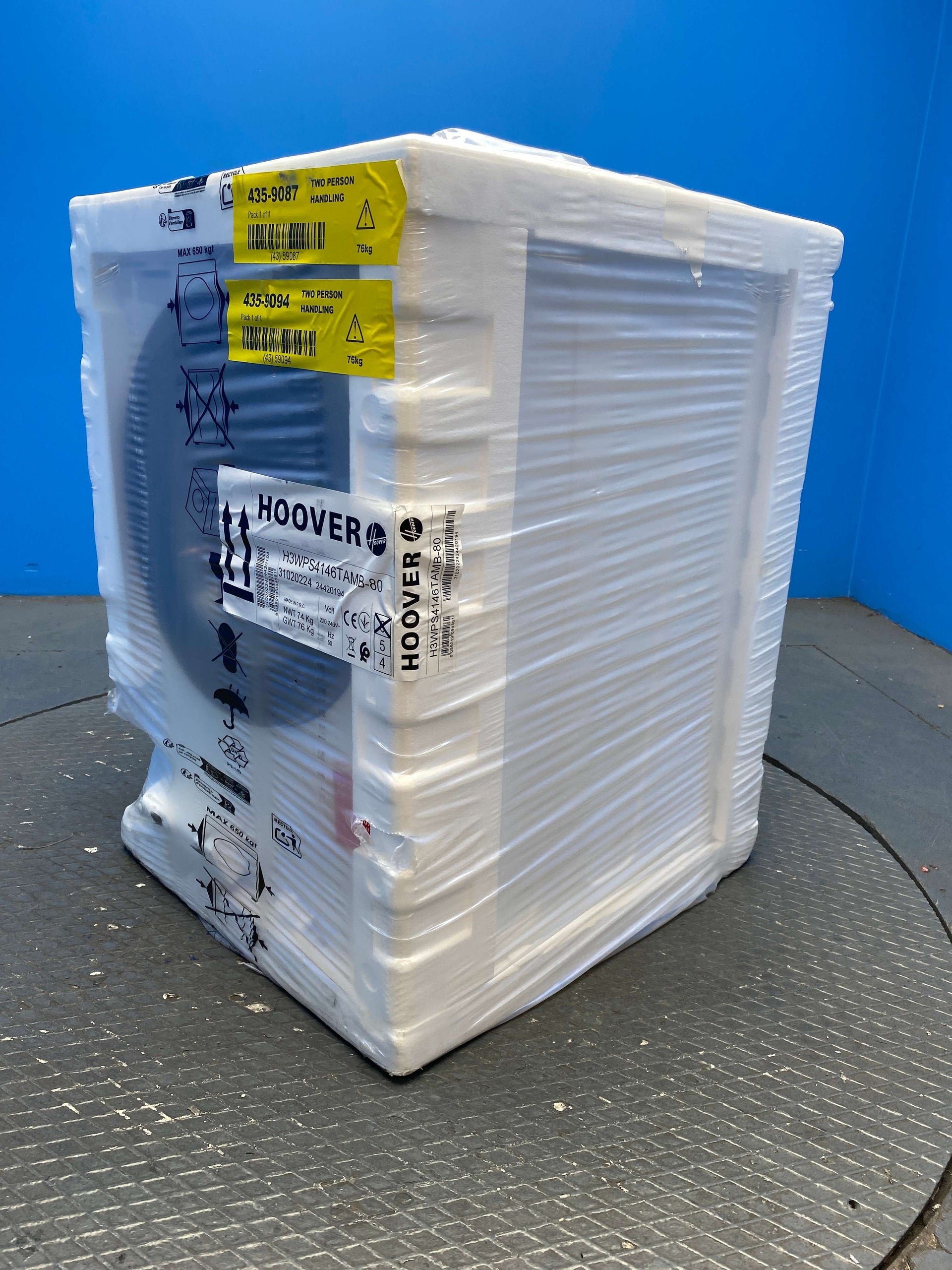 Hoover H3WPS4146TAMB80 14kg 1400 Spin Washing Machine