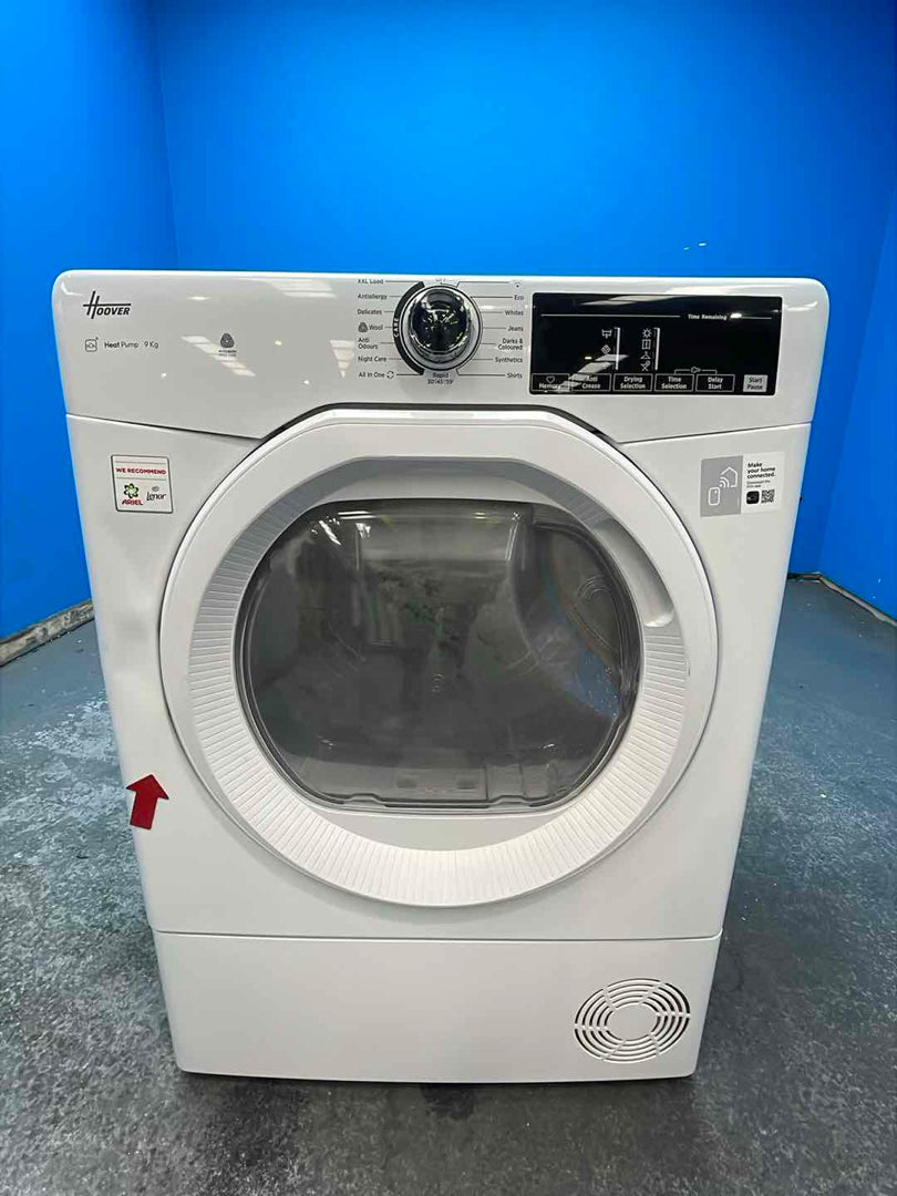 #GRC-160-547 - Hoover H-DRY 350 HRE H9N2TBE-80 9kg Heat Pump Tumble Dryer