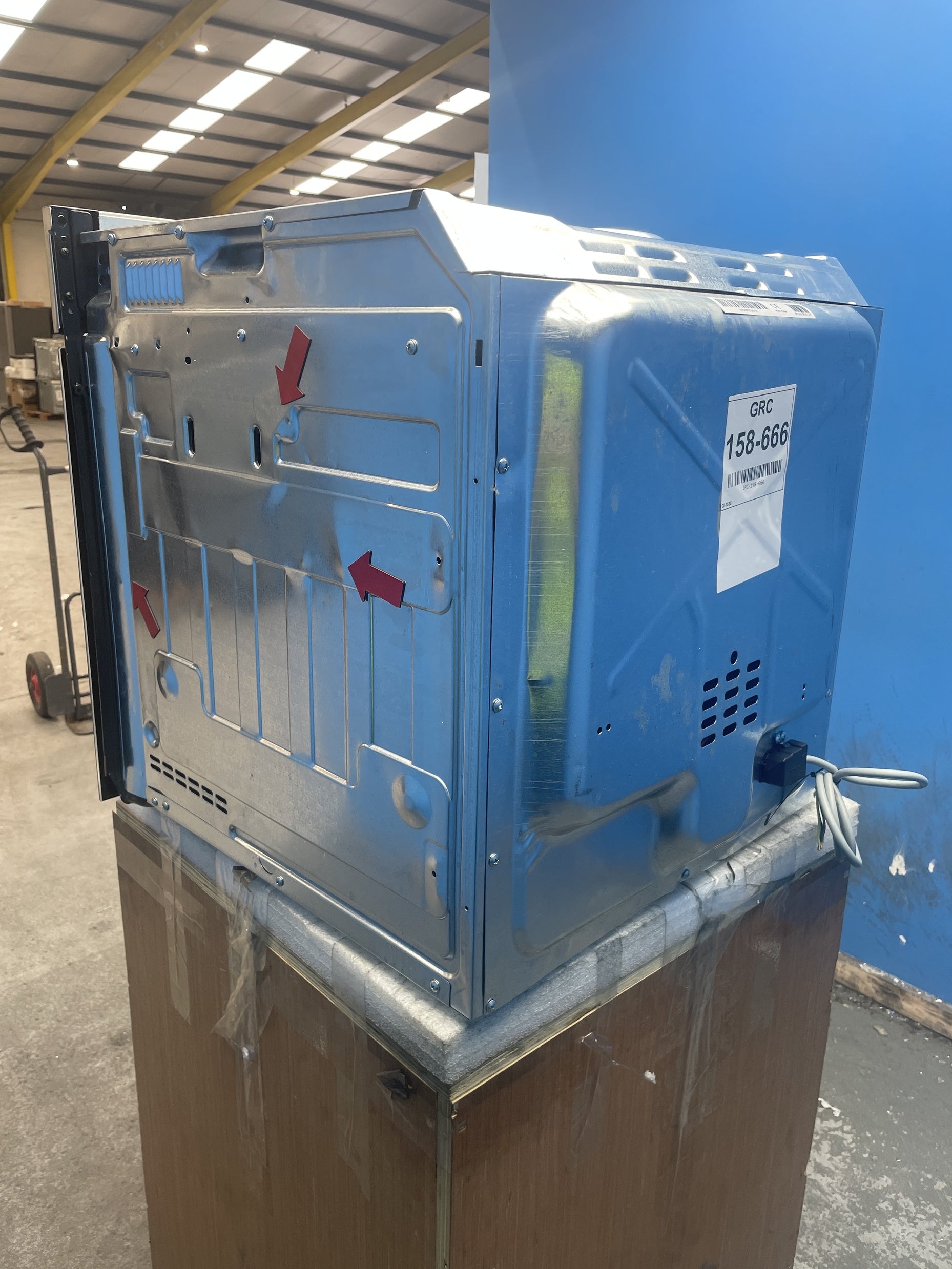 #GRC-158-666 - Candy Idea F CM955XRL/CN Built-in Electric Pyrolytic Single Oven
