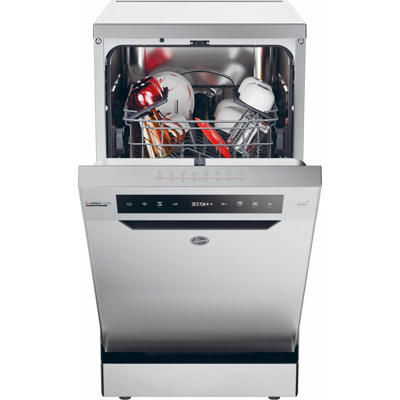 Hoover H-DISH 500 HF0C3SB0FX-80 10 Place Slimline Dishwasher  – Renew 2 U