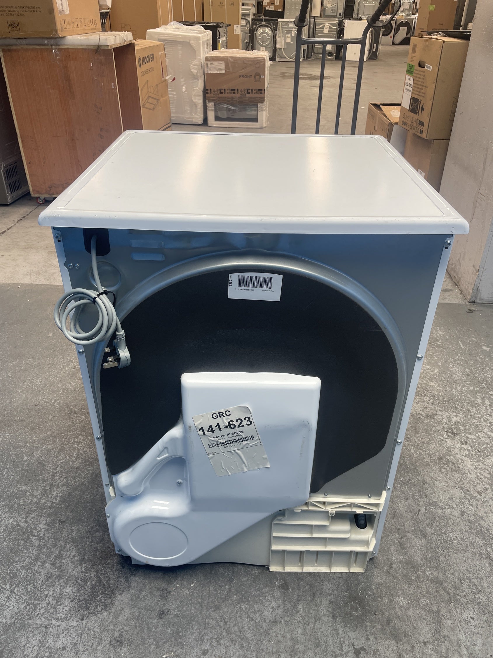 #GRC-141-623 - Hoover HLEC9DE 9kg Condenser Tumble Dryer