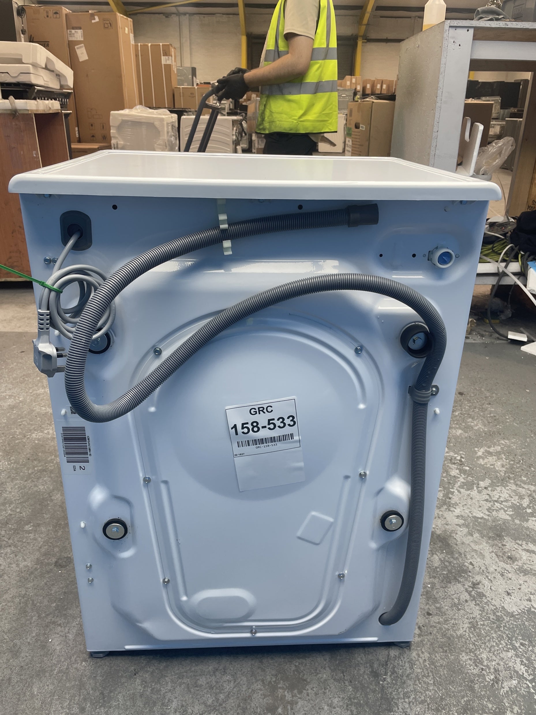 #GRC-158-533 - Hoover H3WPS496TAMB6 9kg 1400 Spin Washing Machine