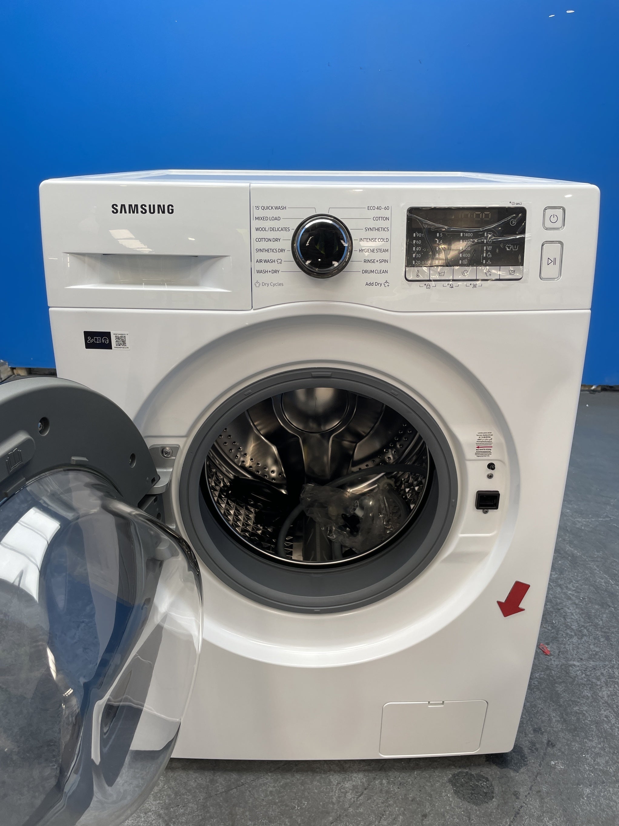 #GRC-159-639 - Samsung WD80TA046BE Series 5 8/5kg 1400 Spin Washer Dryer