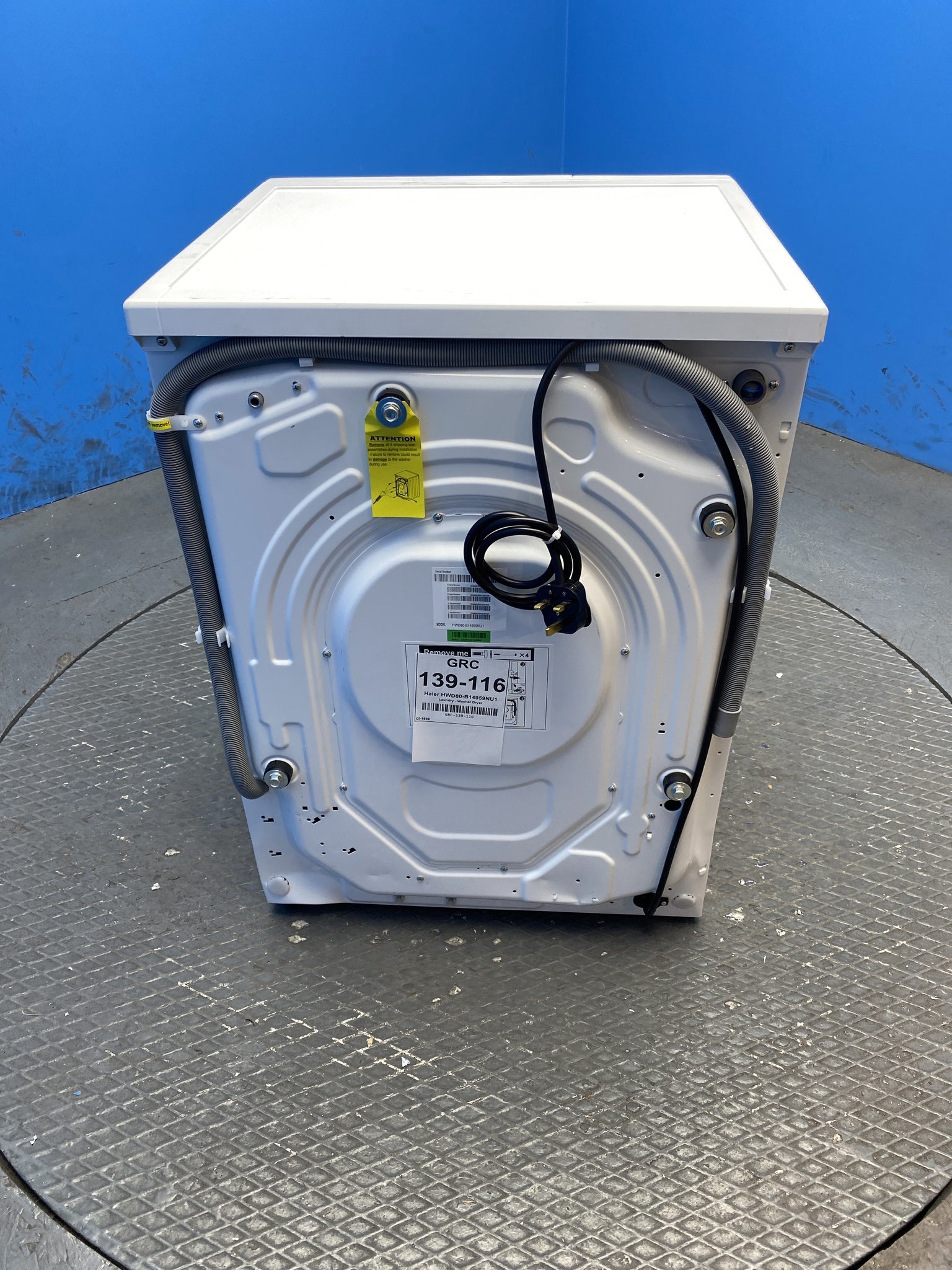 Haier I-Pro Series 5 HWD80-B14959NU1 8/6 kg 1400rpm Washer Dryer