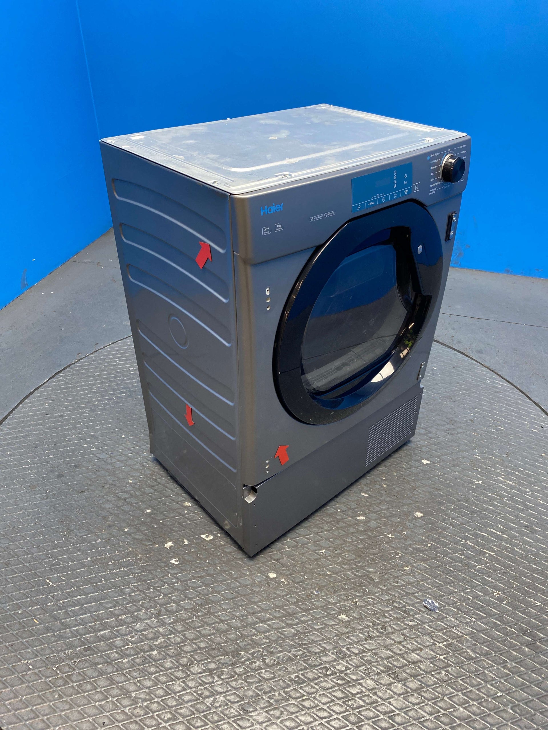 Haier HDB4 H7A2TBERX80 7kg Integrated Heat Pump Tumble Dryer