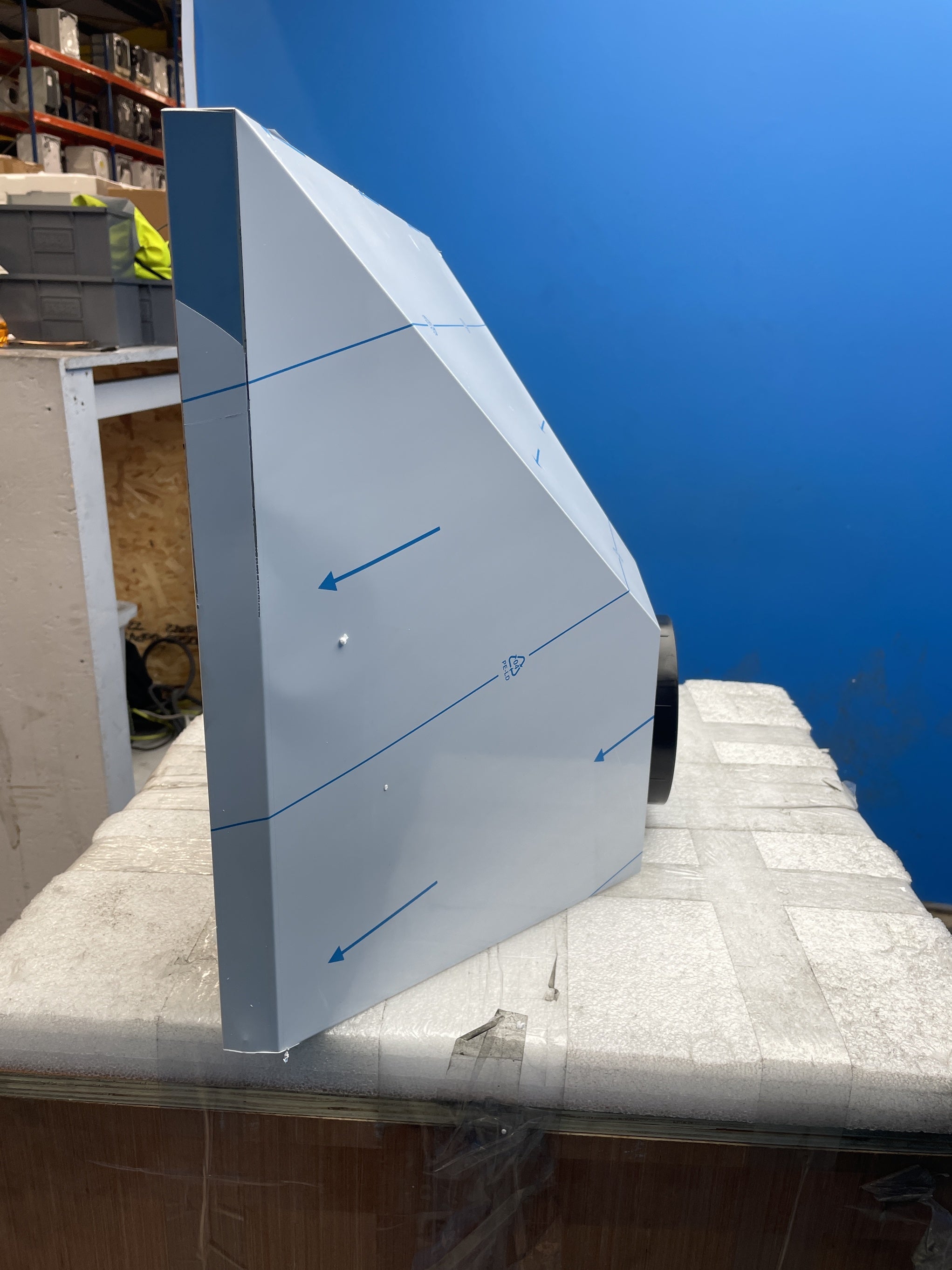 #GRC-158-295 - Electrolux LFC316X 60cm Stainless Steel Pyramid Chimney Hood