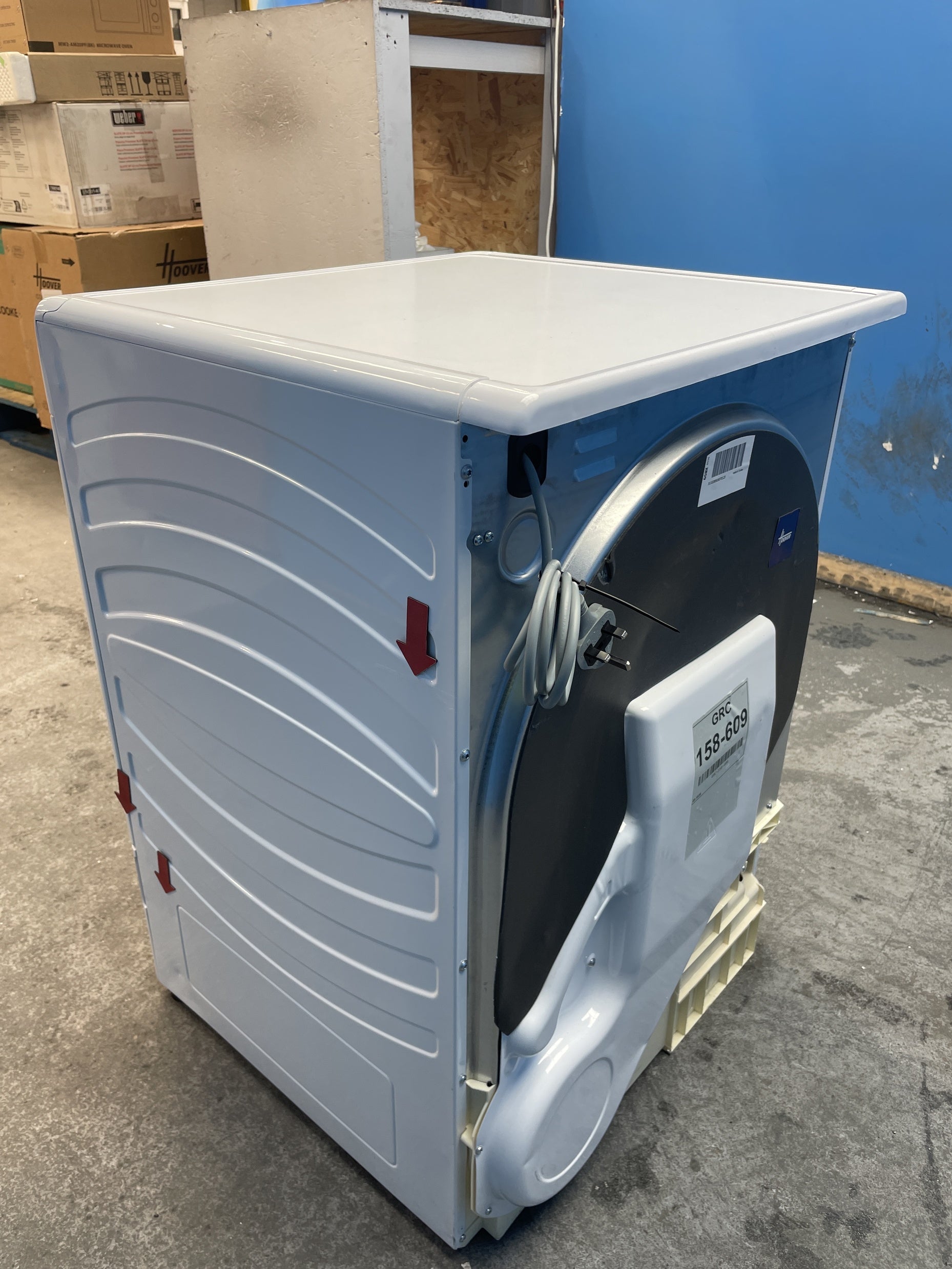 #GRC-158-609 - Hoover HRE C10TE-80 10kg Condenser Tumble Dryer