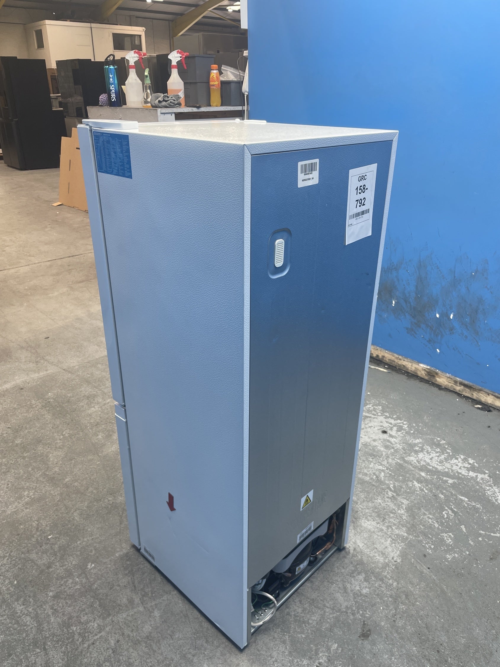 #GRC-158-792 - Midea MDRB202FGE01 47cm Wide Low Frost Combi Fridge Freezer