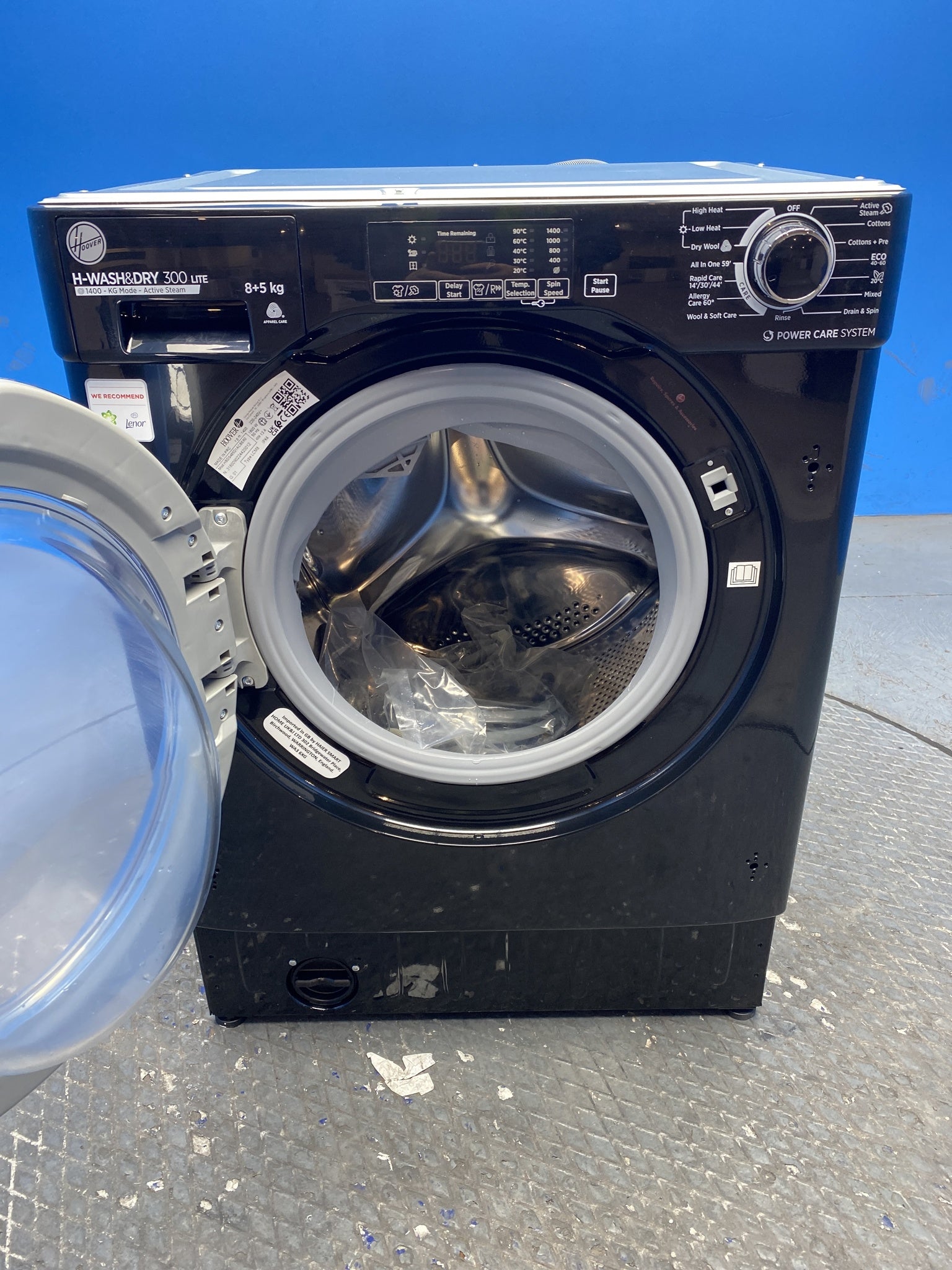 Hoover HBDS485D1ACBE Integrated 8 / 5 kg 1400 Spin Washer Dryer