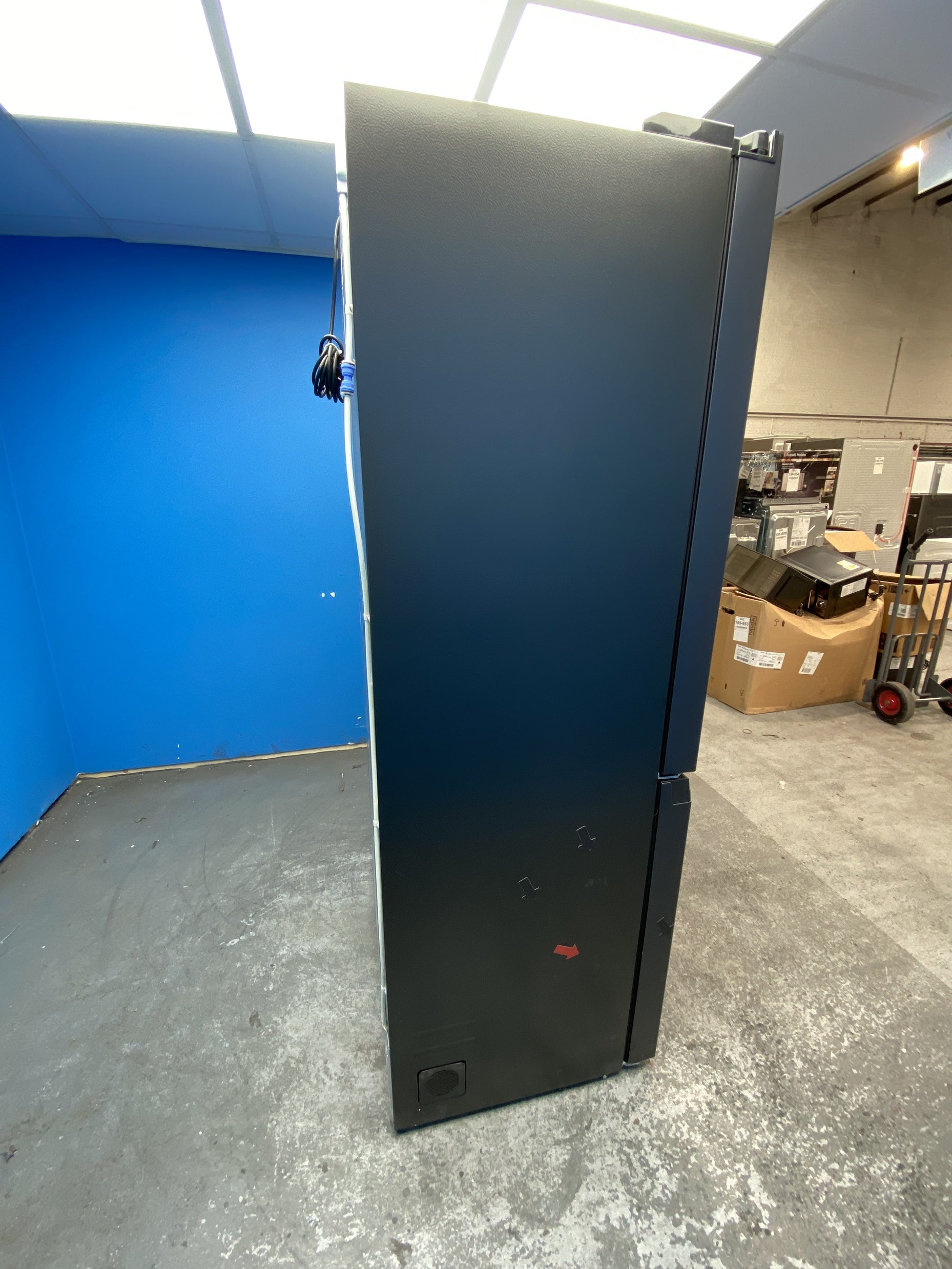 #GRC-156-555 - Haier HCR5919EHMB 528 Litre American Style Fridge Freezer