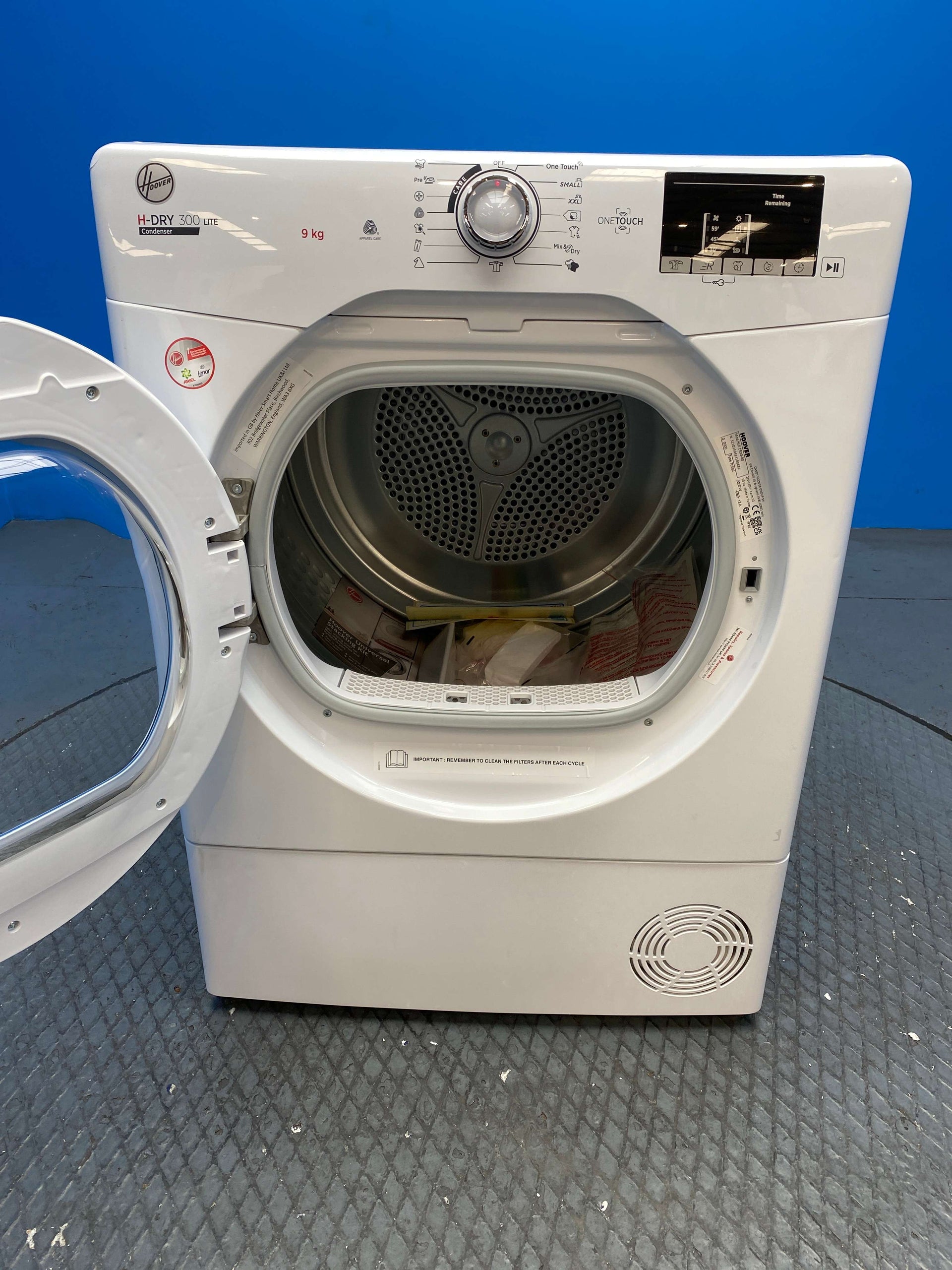 Hoover HLEC9DG 9kg Condenser Tumble Dryer