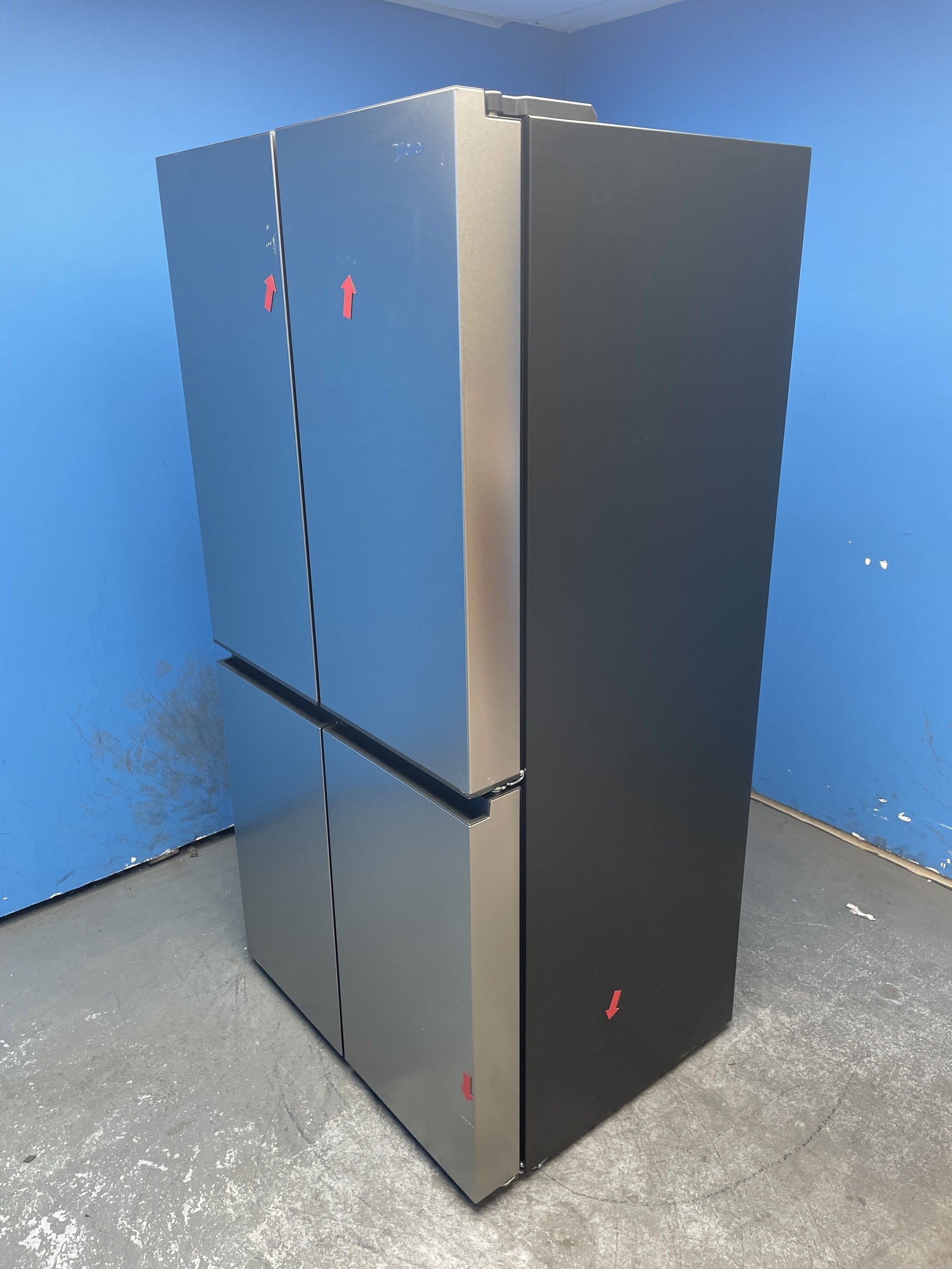#GRC-159-913 - Haier Horizon Cube HCR59F18DNMM American Style Fridge Freezer