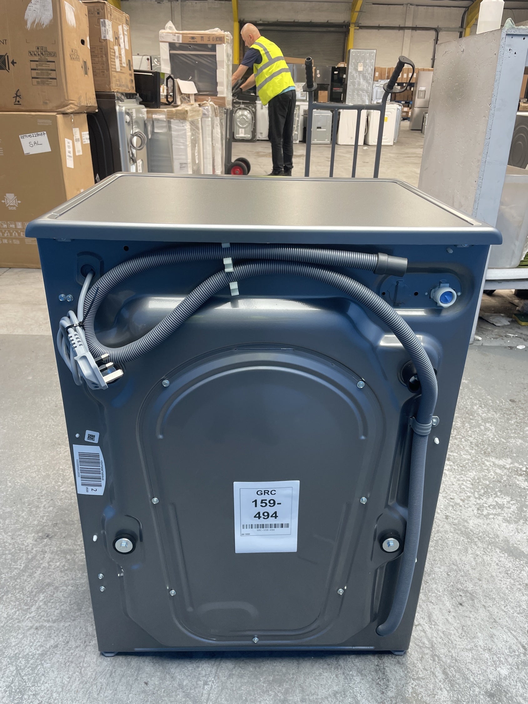 #GRC-159-494 - Hoover H-WASH 350 H3WPS696TMBR6 9kg 1600rpm Washing Machine