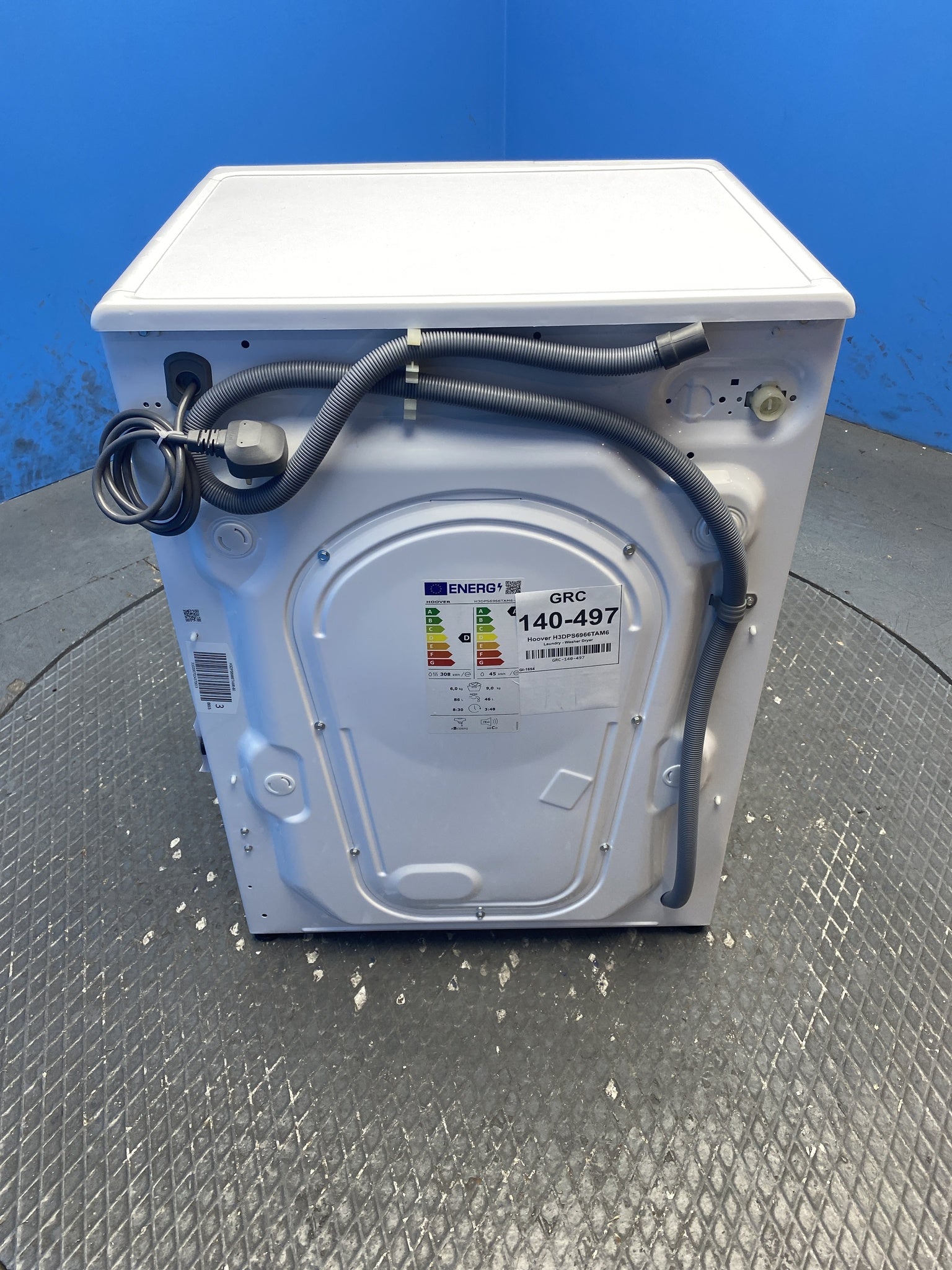 Hoover H3DPS6966TAM6 9kg / 6kg 1600 Spin Washer Dryer