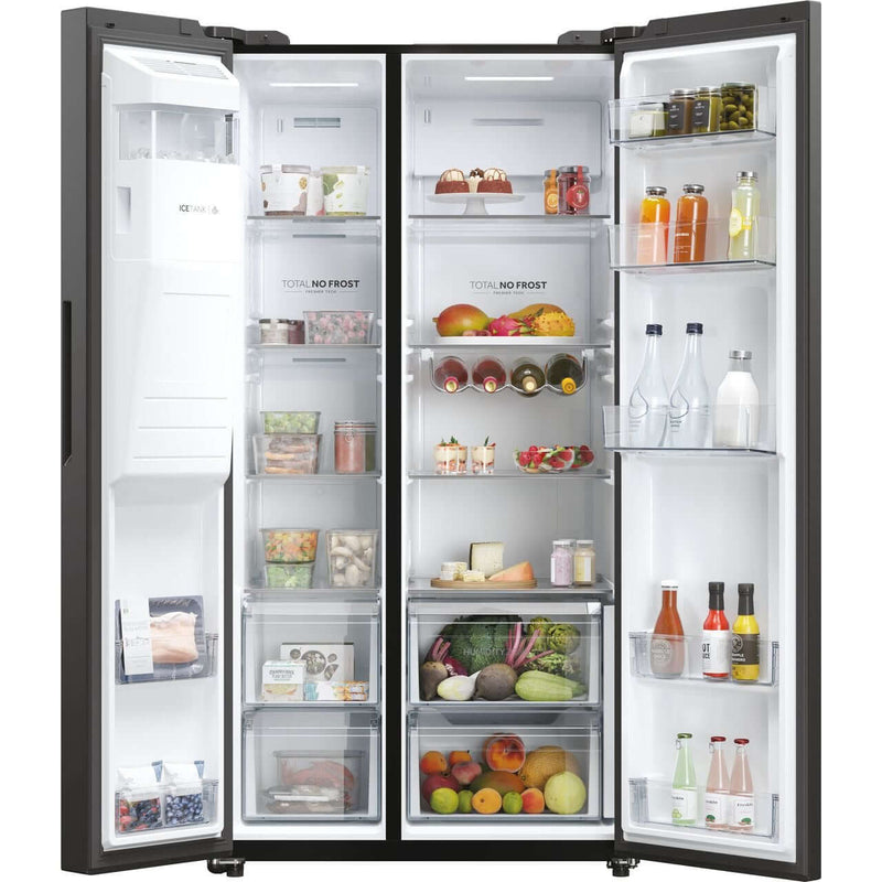 Haier HSW59F18EIPT American Style Fridge Freezer with Ice Dispenser - Renew 2 U