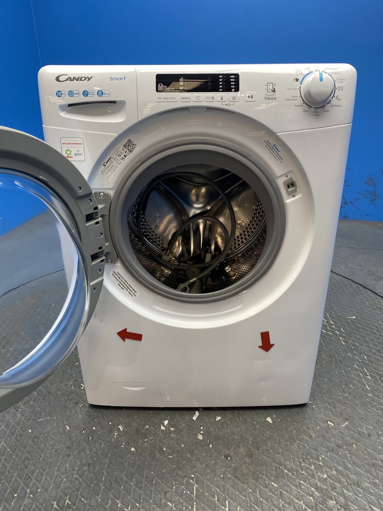 Candy CS14102DW4 RapidÓ 10kg 1400rpm Washing Machine