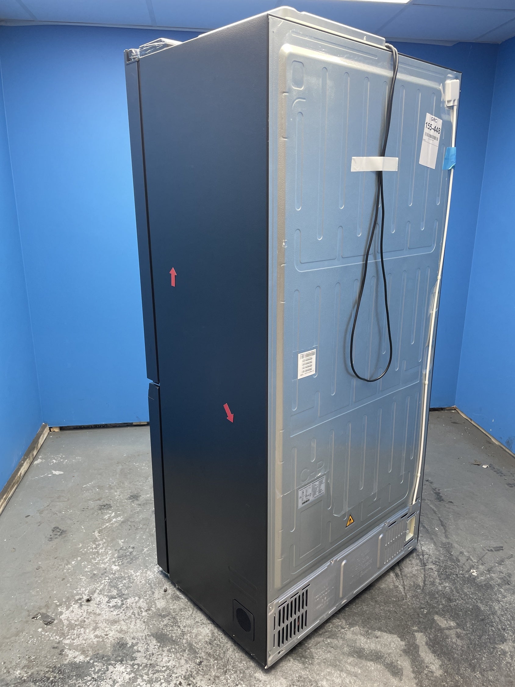#GRC-155-448 - Haier HCR5919EHMB 528 Litre American Style Fridge Freezer