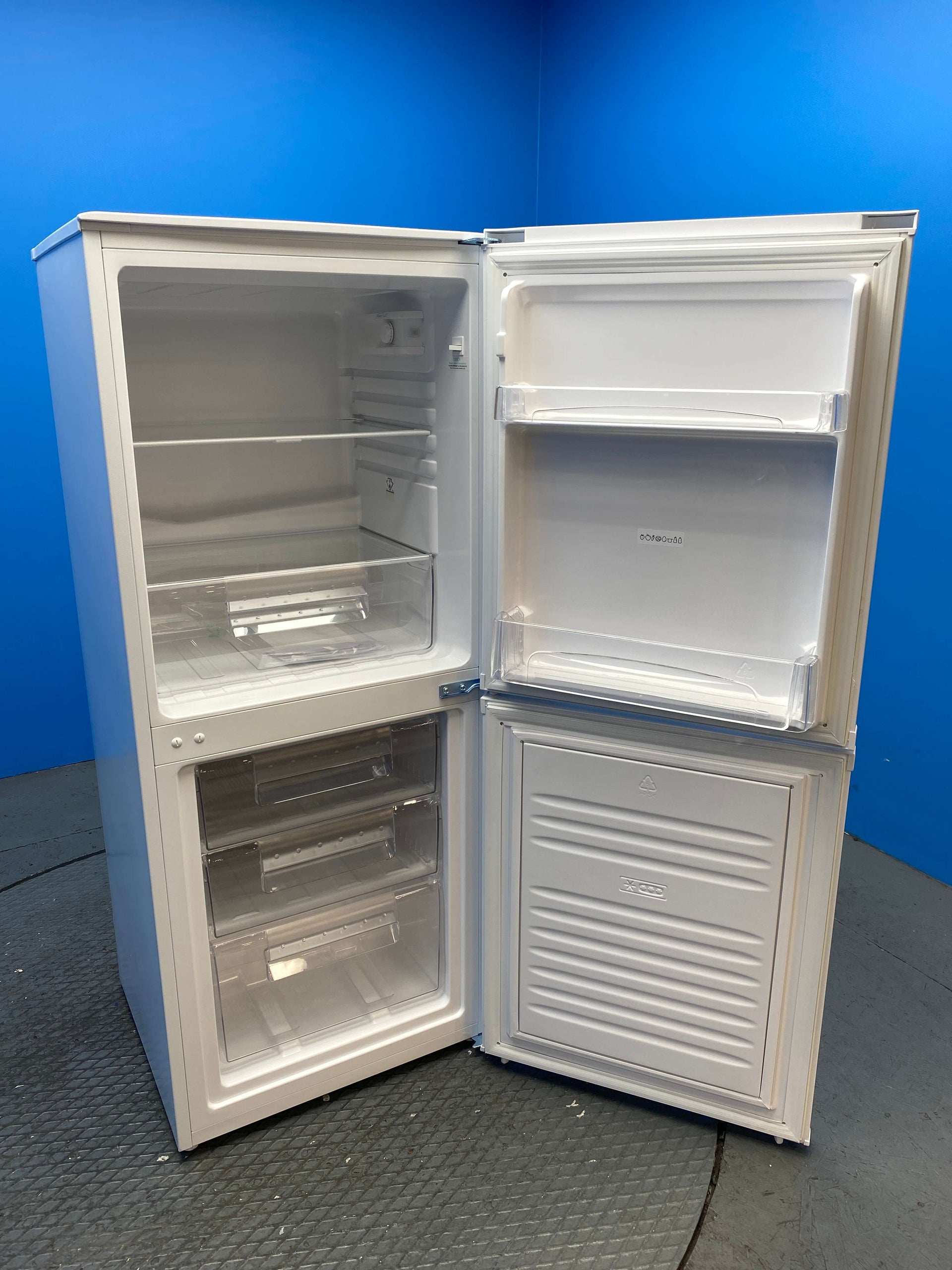 Candy CCH1S513EWK 185 Litre Combi Fridge Freezer