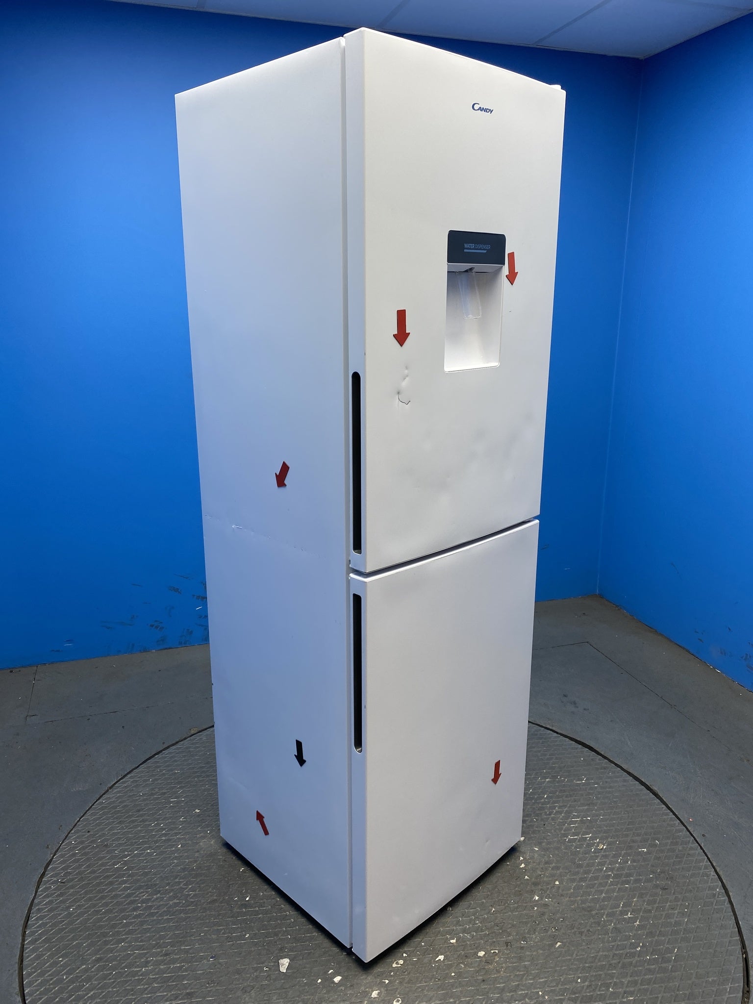 Candy CCT3L517EWWK 246 Litre Combi Fridge Freezer