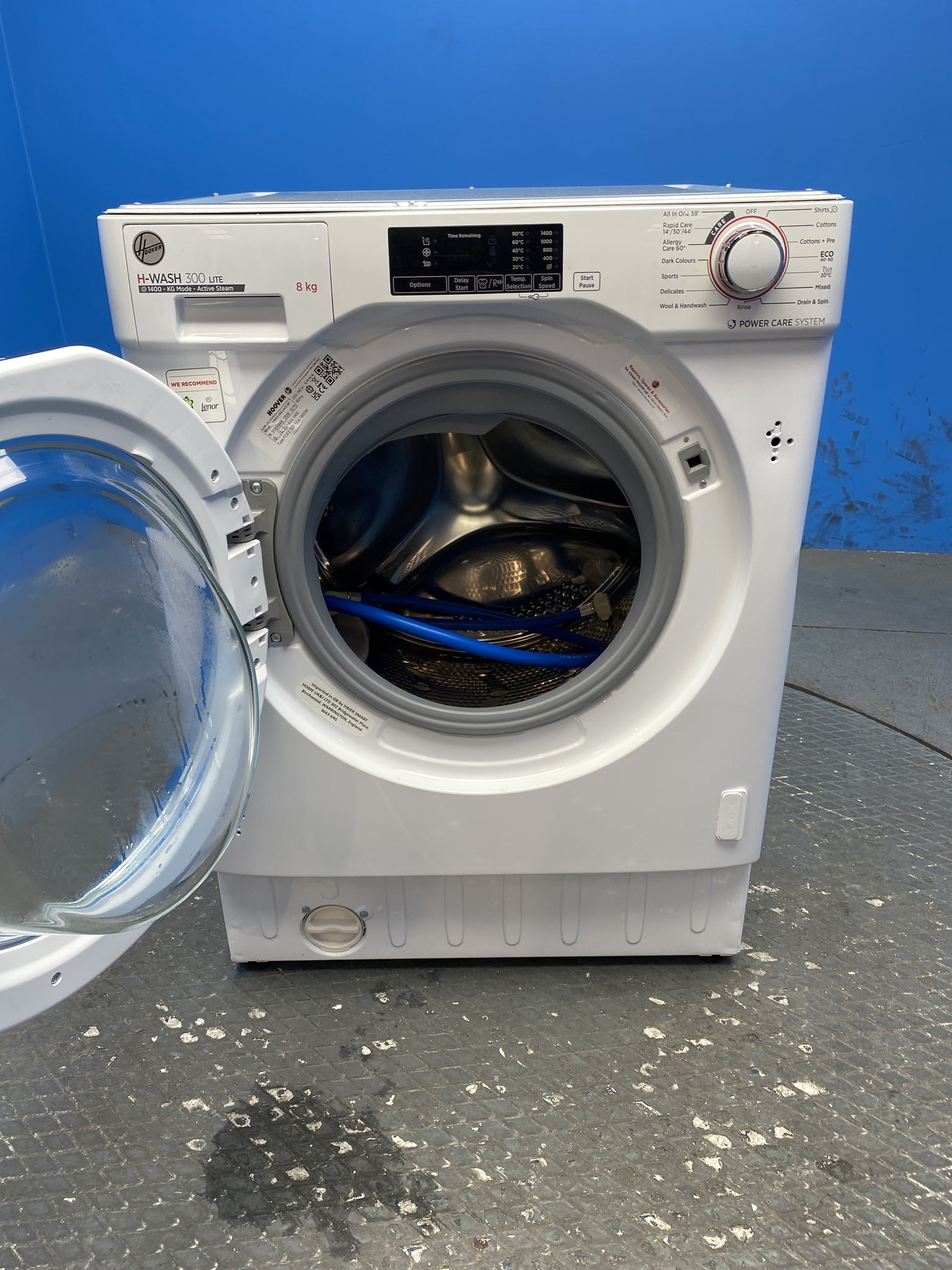 Hoover HBWS49D1ACE Integrated 9kg 1400 Spin Washing Machine