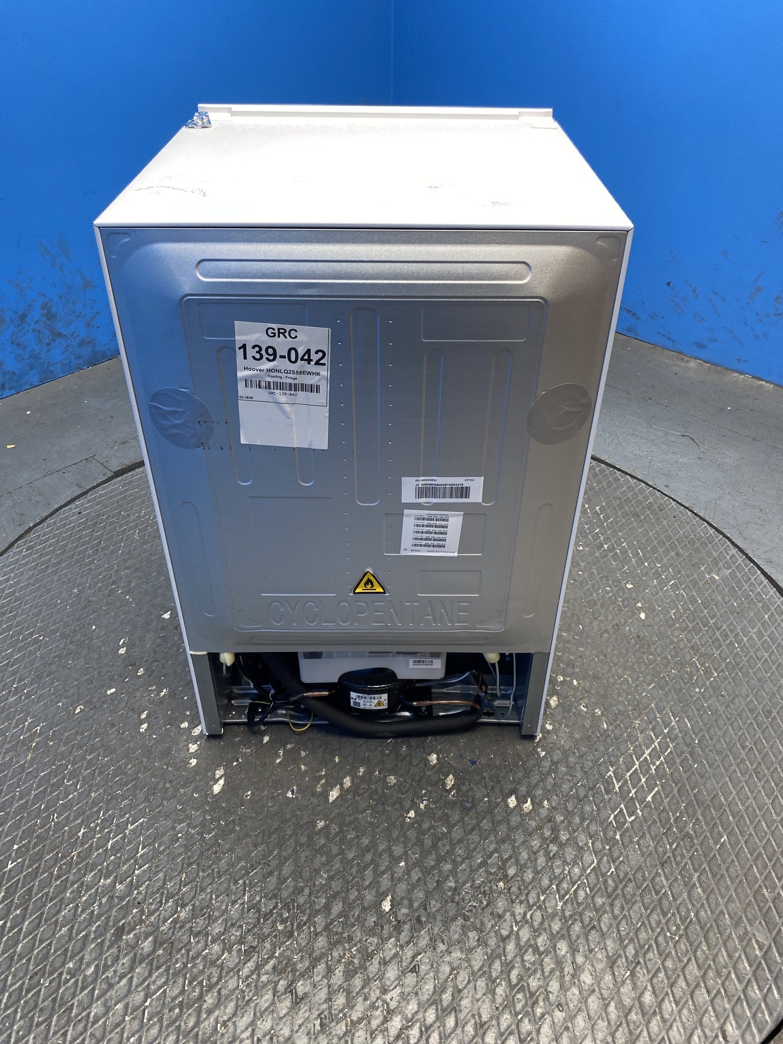 Hoover HONLQ2S58EWHK H-FRIDGE 300 Undercounter Larder Fridge