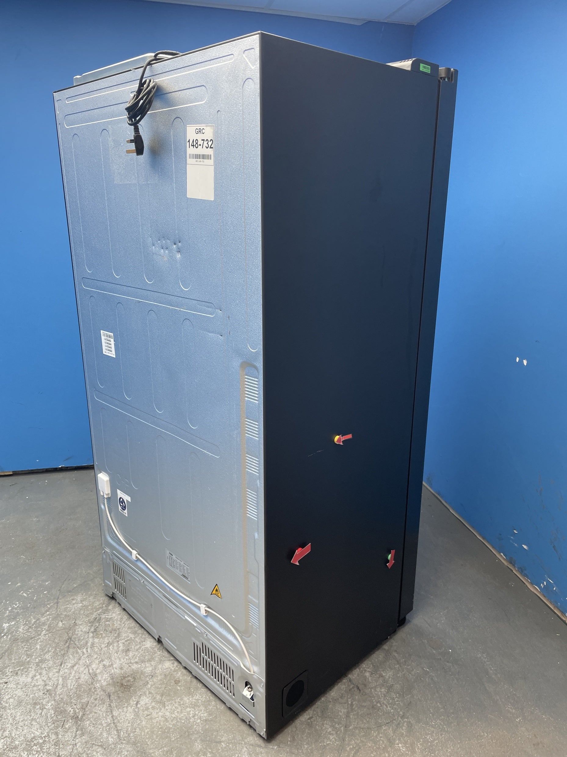 Haier HSW79F18DIPT 601L No Frost American Fridge Freezer