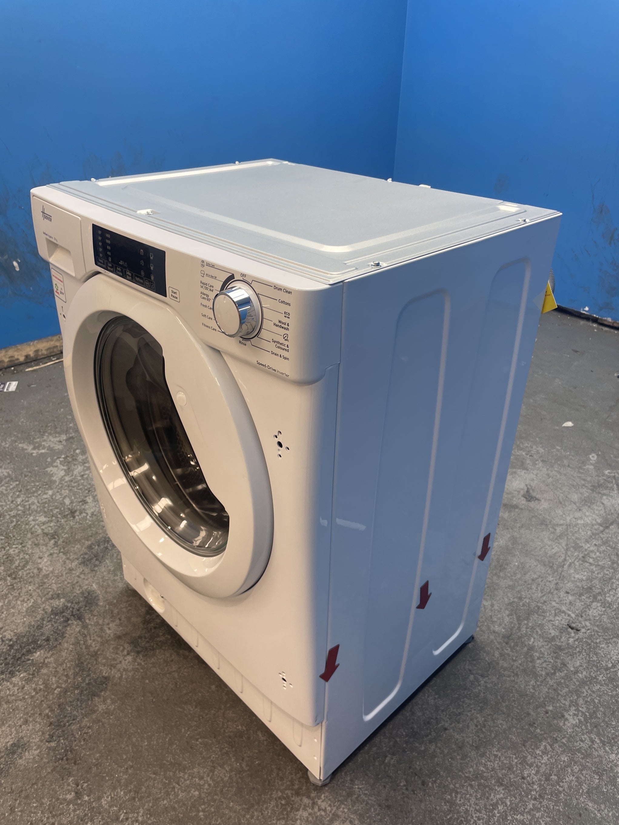 #GRC-159-175 - Hoover HBW 48TAMEJ-80 8kg 1400rpm Integrated Washing Machine