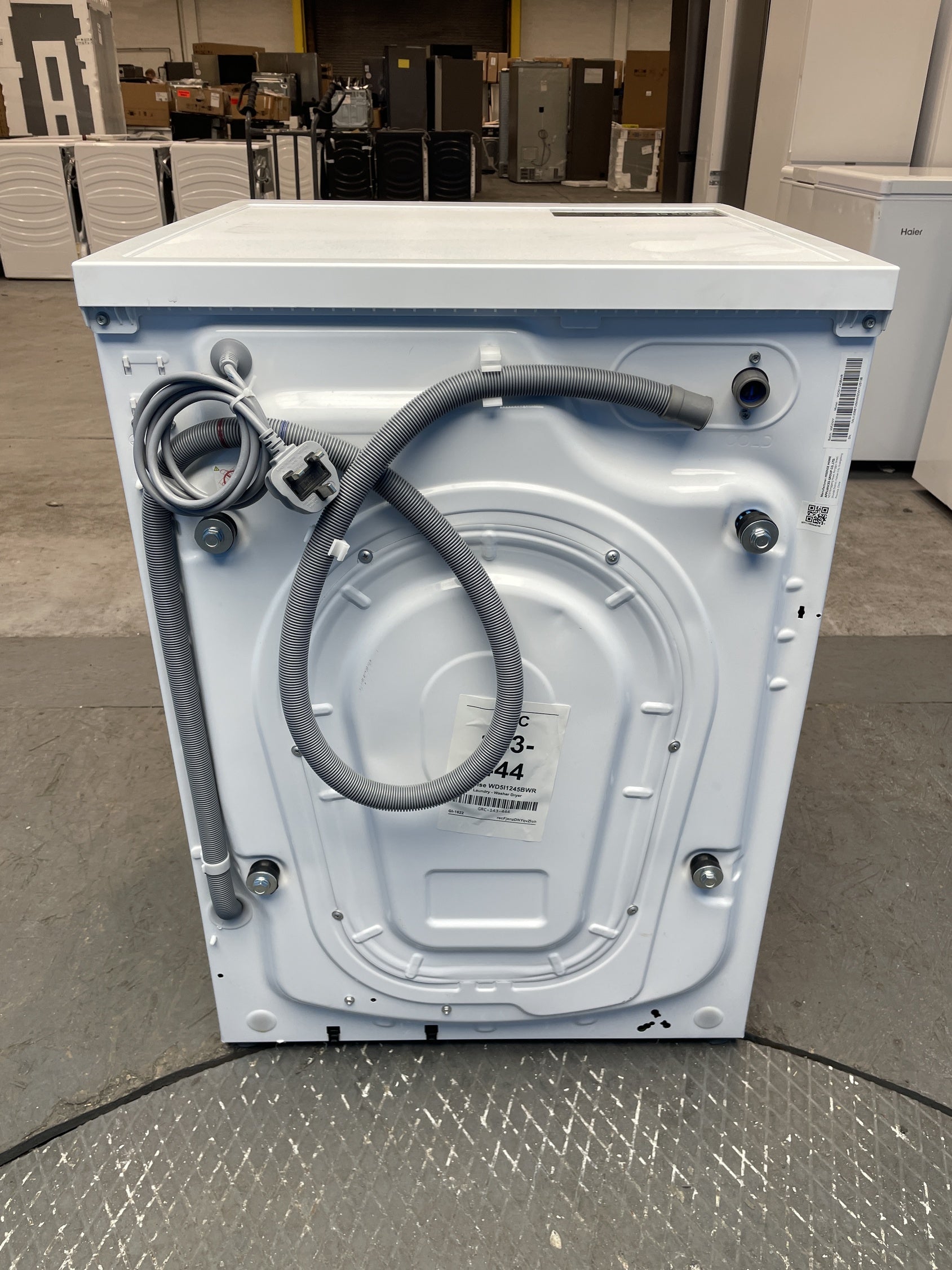#GRC-143-444 - Hisense WD5I1245BWR 5i Series 12/8kg 1400rpm Washer Dryer