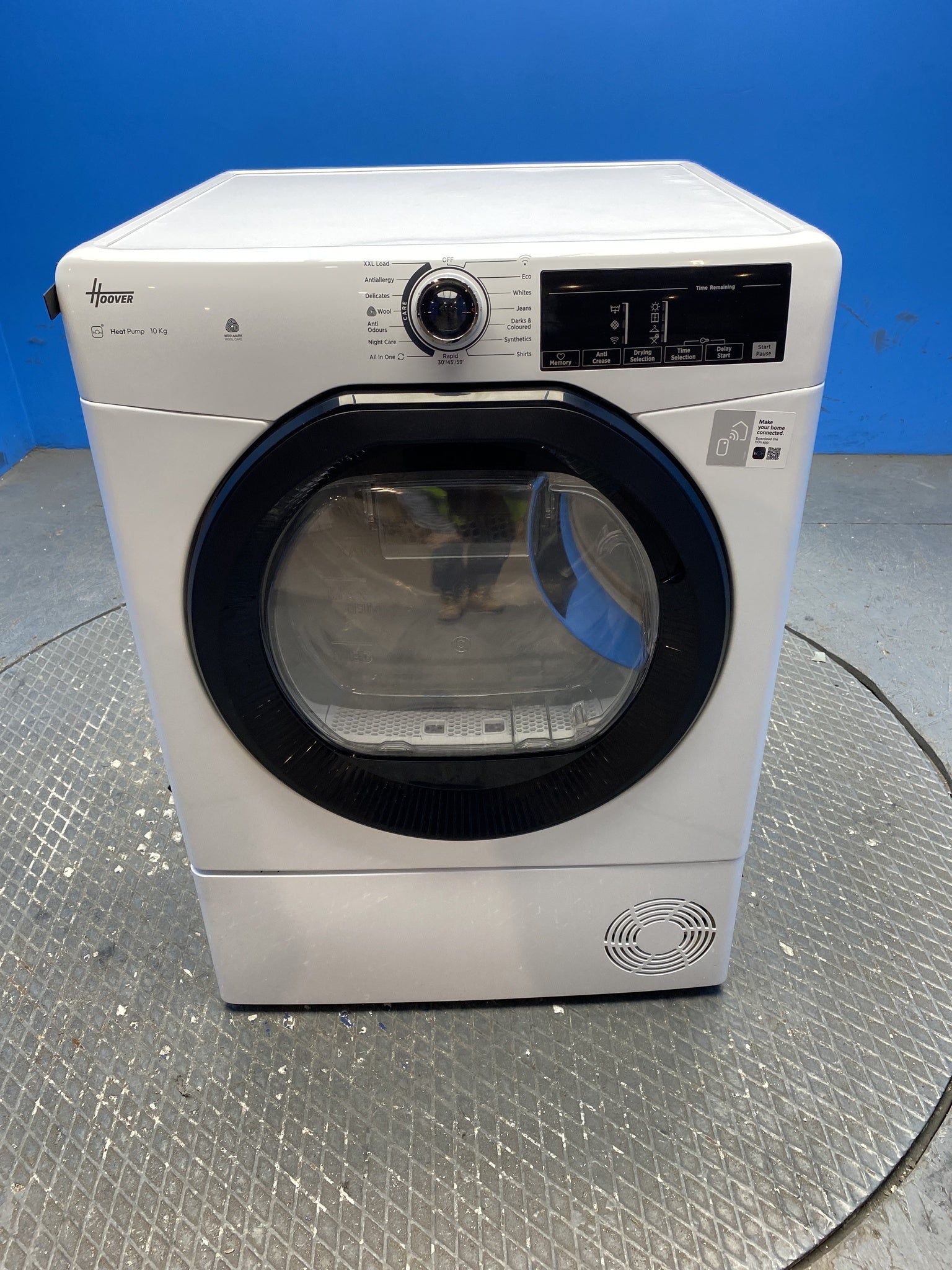 Hoover H-DRY 350 HRE H10N2TBE-80 10kg Heat Pump Dryer