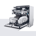 Haier XS6B4S3FSB Integrated Washlens Plus 16 Place Setting Dishwasher - Renew 2 U