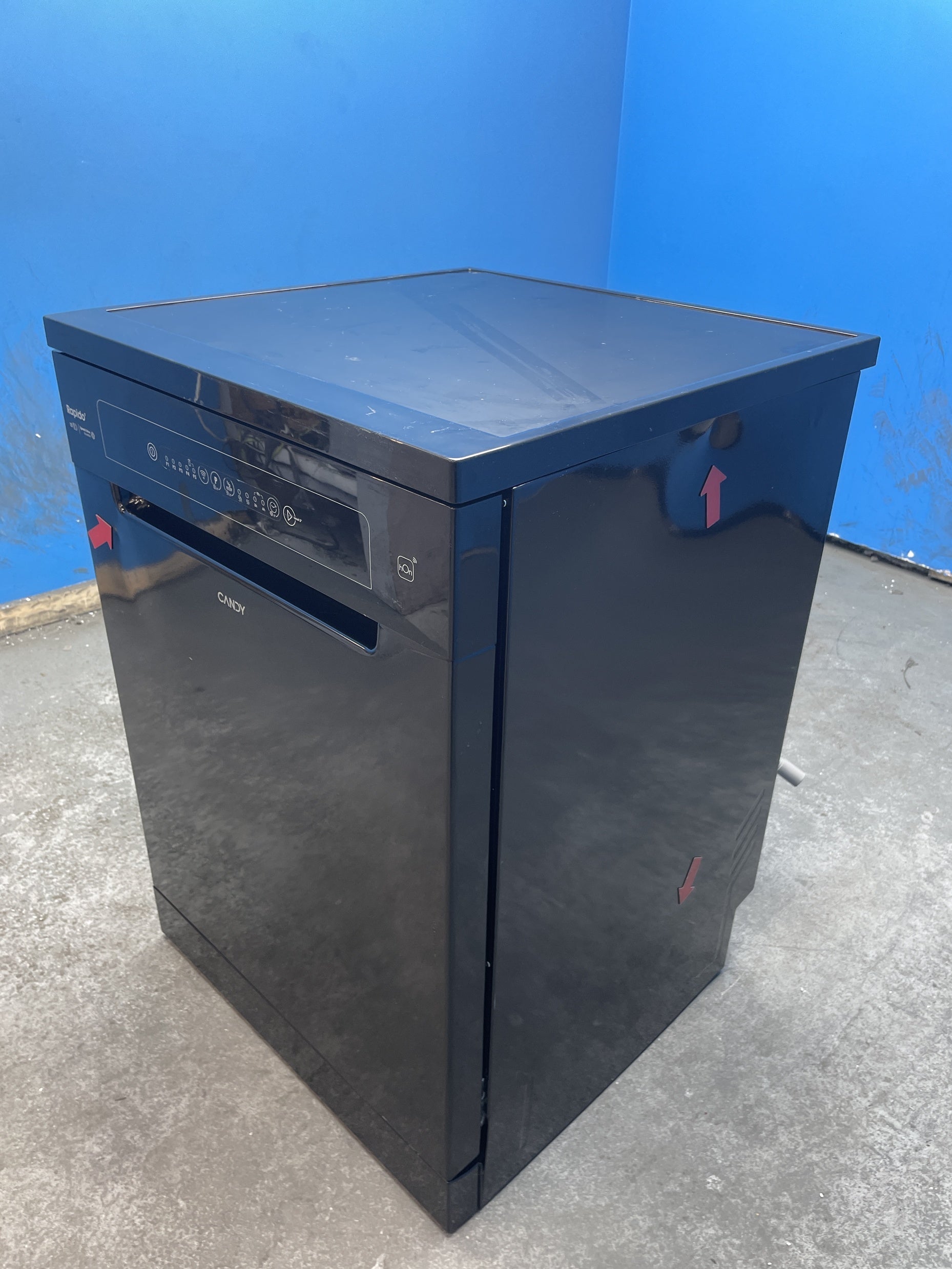 #GRC-162-390 - Candy RapidÓ CF 3E9L0B 13 Place Setting Dishwasher