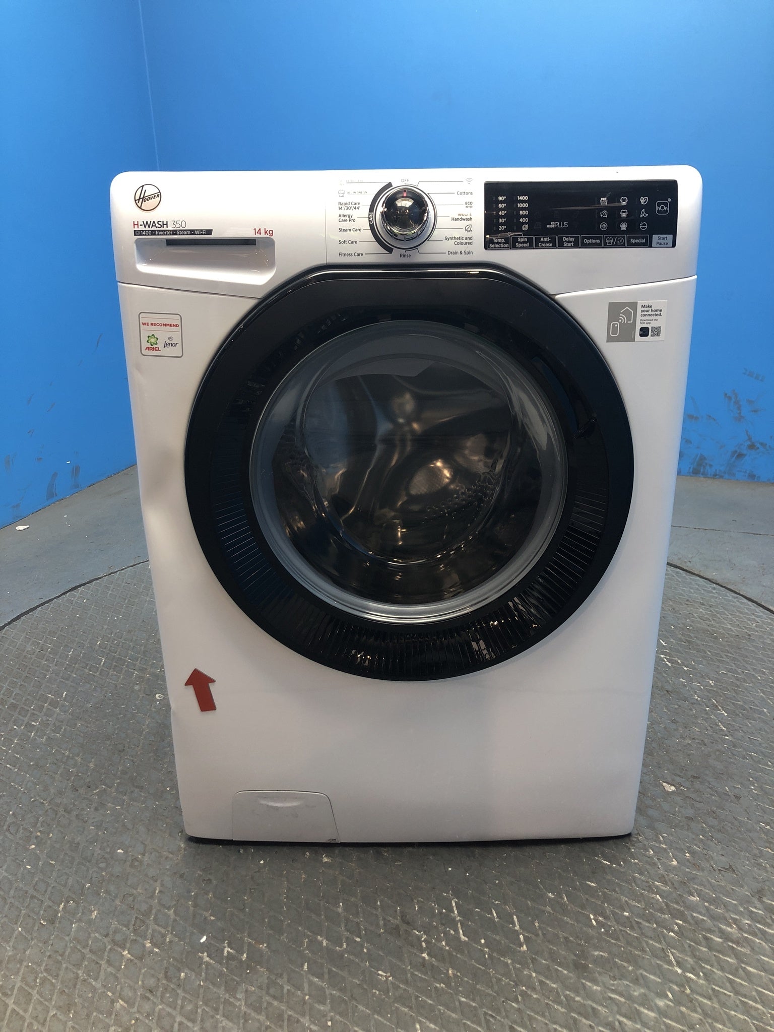 Hoover H3WPS4146TAMB80 14kg 1400 Spin Washing Machine