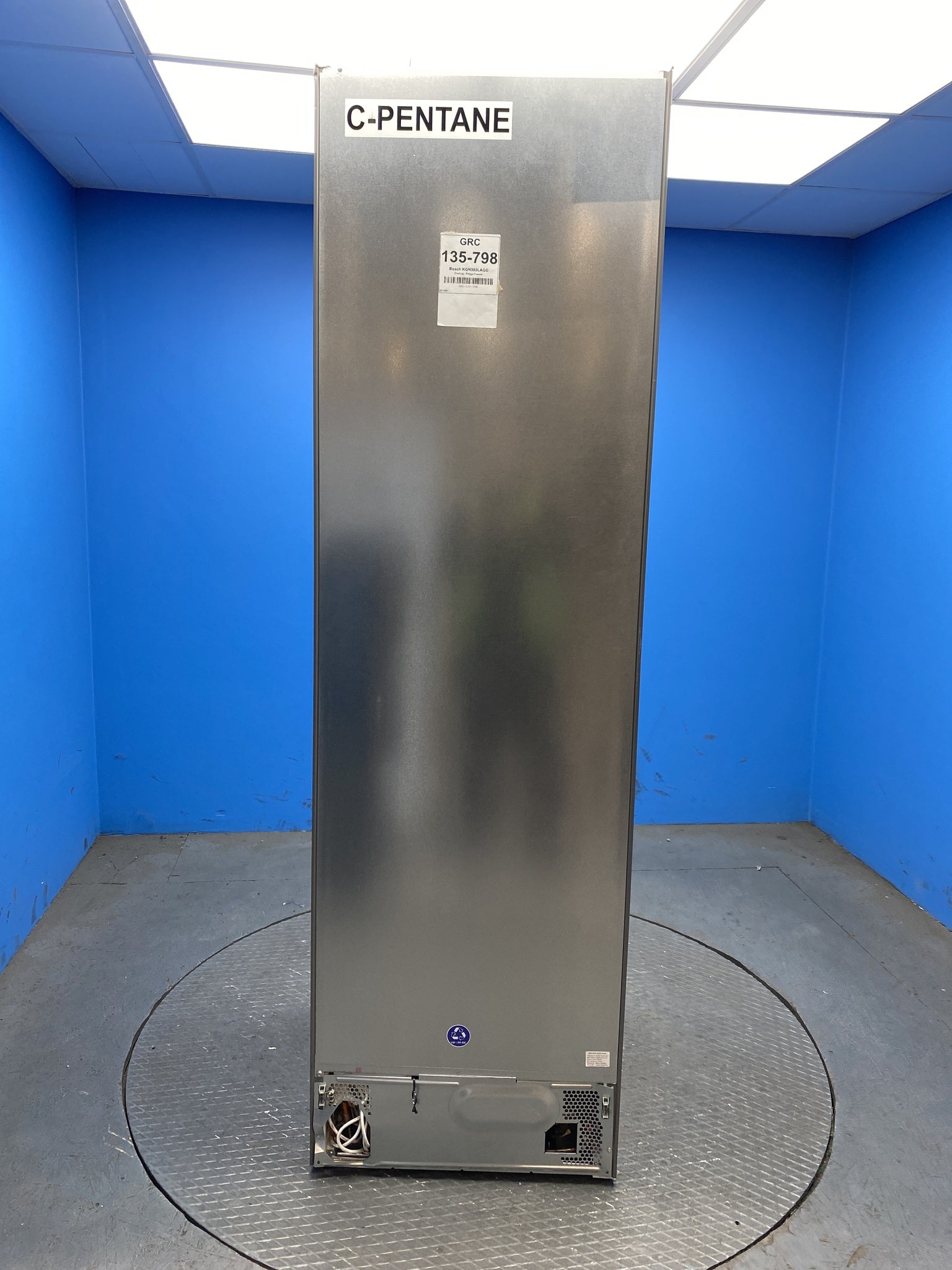 Bosch 363L Freestanding Frost Free Fridge Freezer Silver