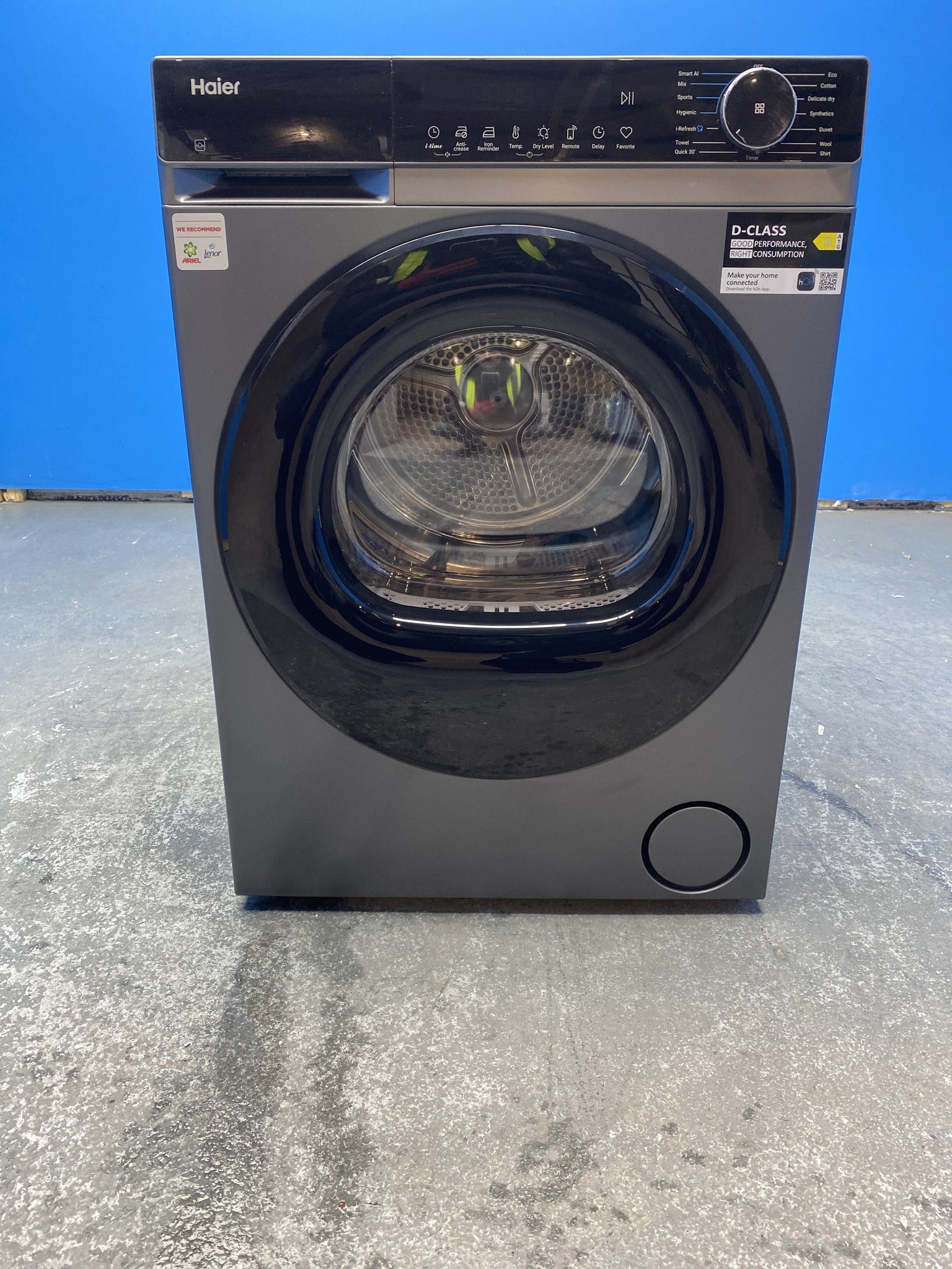 Haier HD100-D357GU1 X Series 5 10kg Heat Pump Tumble Dryer