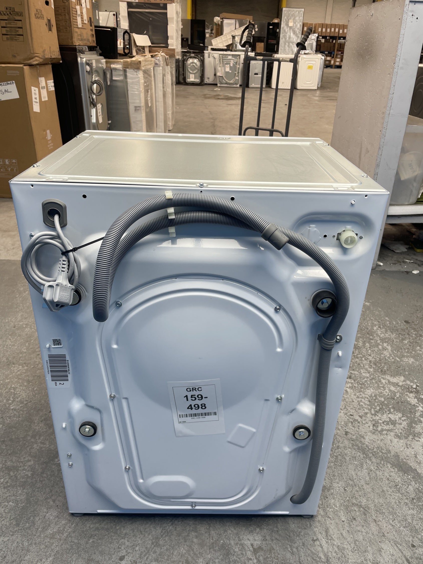 #GRC-159-498 - Hoover BH4S69M6DB9J-80 Built-In 9kg 1600 Spin Washing Machine