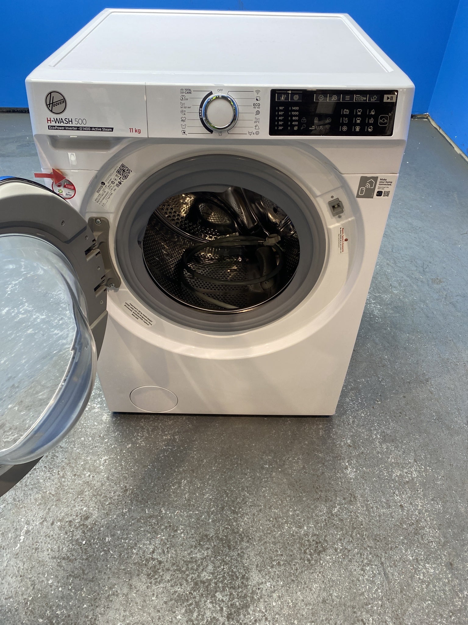Hoover HW411AMC 11kg 1400 Spin Washing Machine