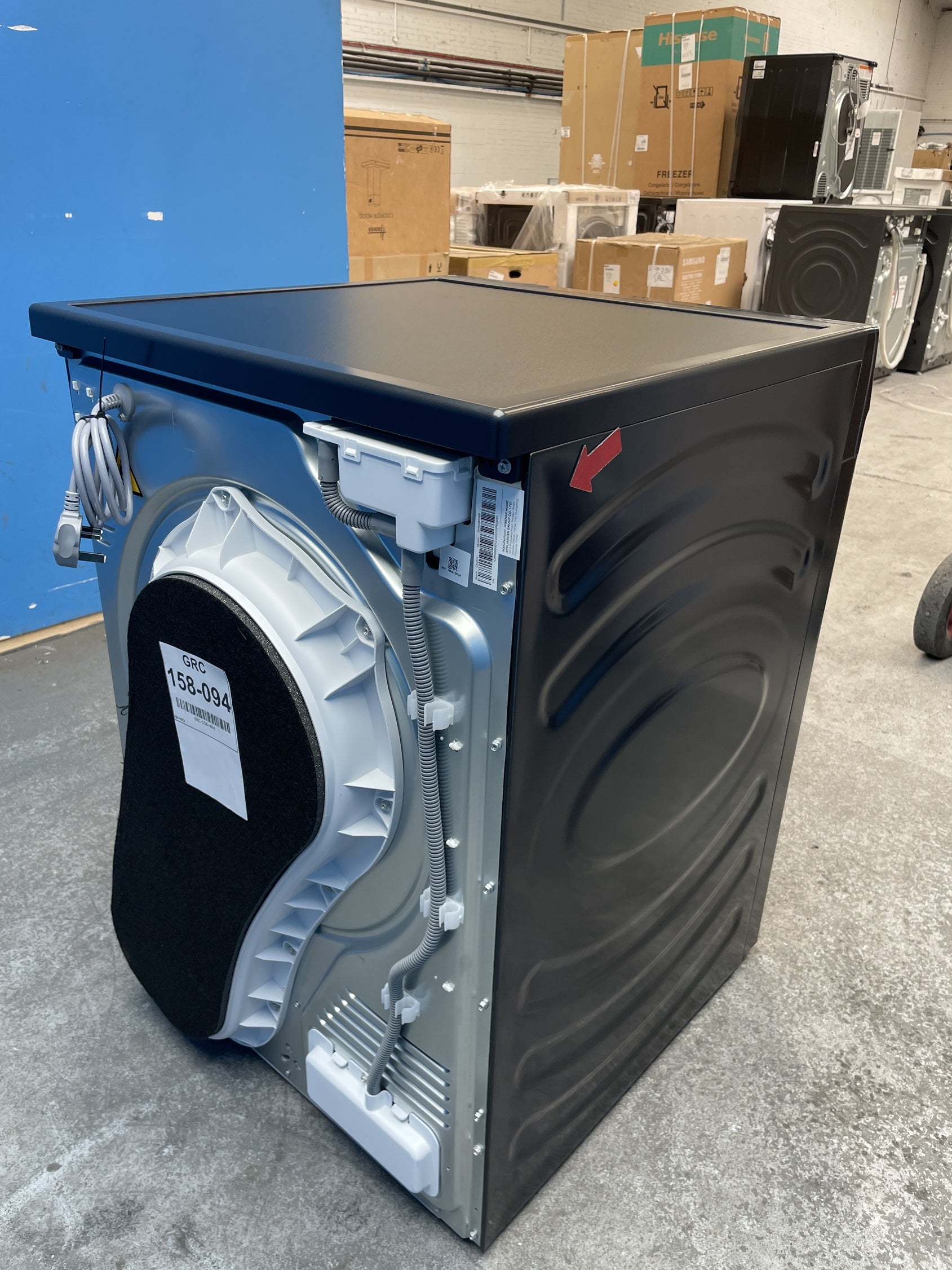 #GRC-158-094 - Hisense DH5S902BB 9kg Heat Pump Tumble Dryer