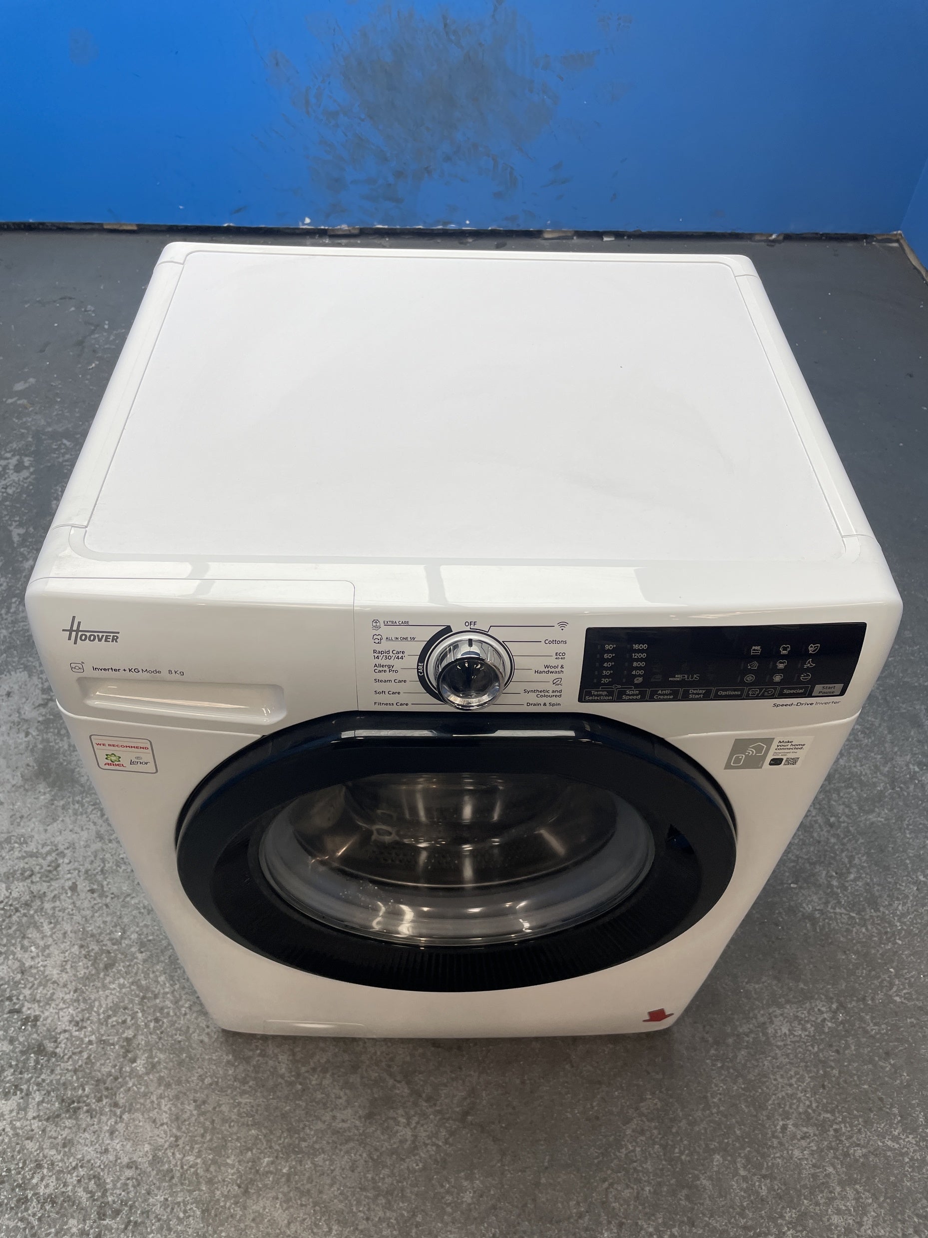 #GRC-159-998 - Hoover H-WASH 350 H3WPS686TAMB6-80 8kg 1600rpm Washing Machine