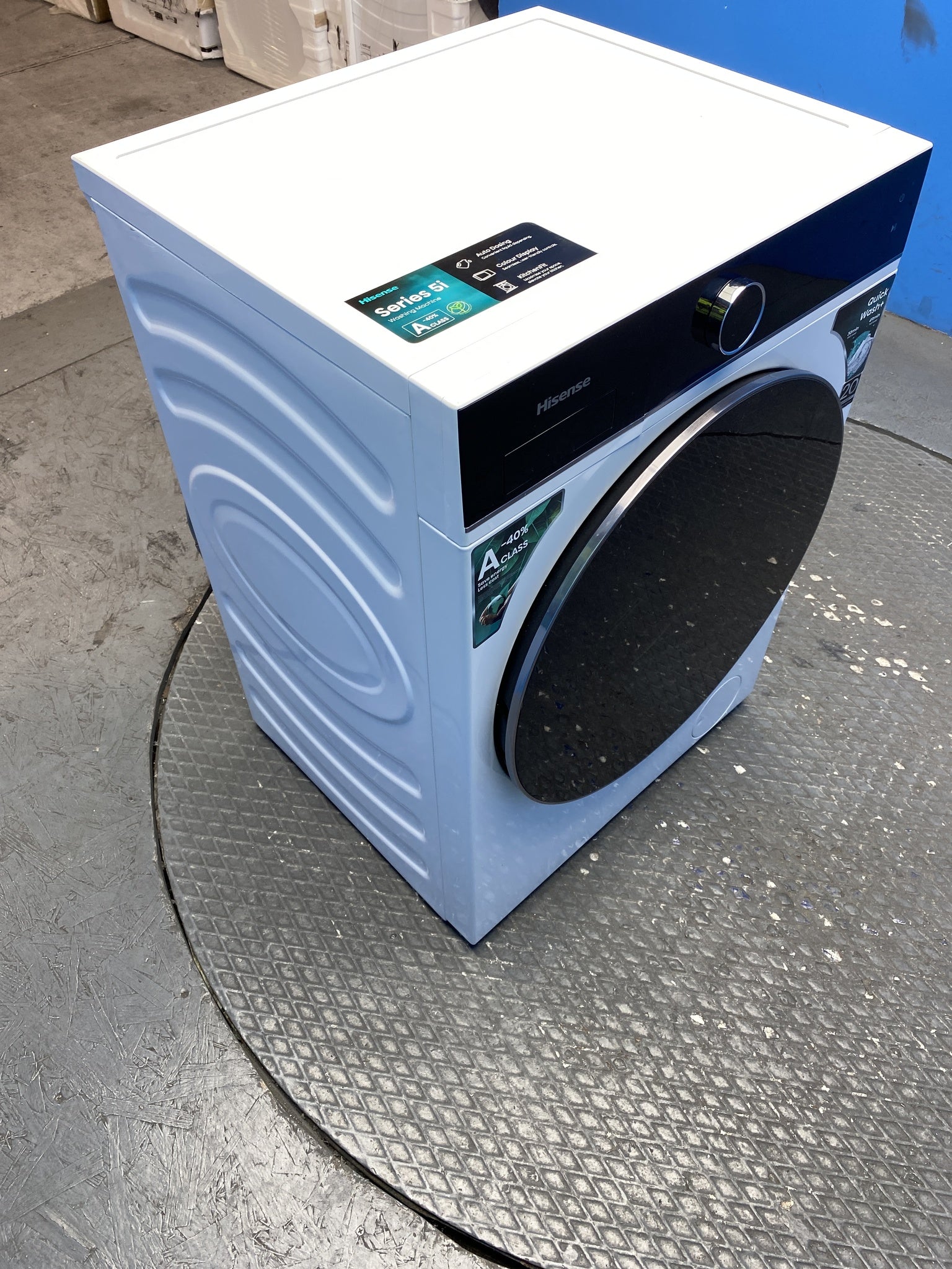 Hisense WF5I1045BWQ KitchenFit 5i 10.5 kg WiFi Washing Machine