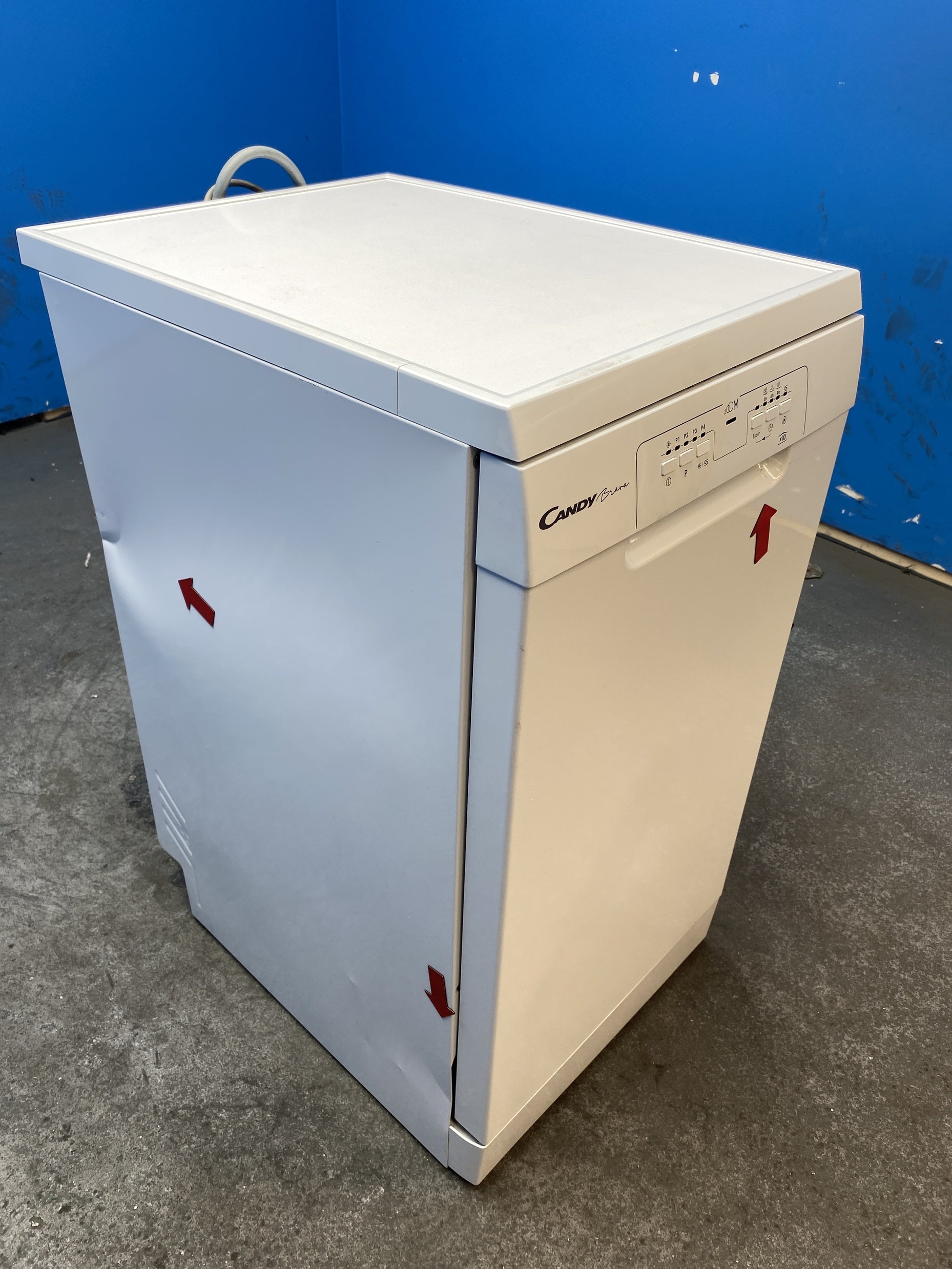 #GRC-159-718 - Candy CDPH 2L1049W Slimline 10 Place Brava Dishwasher