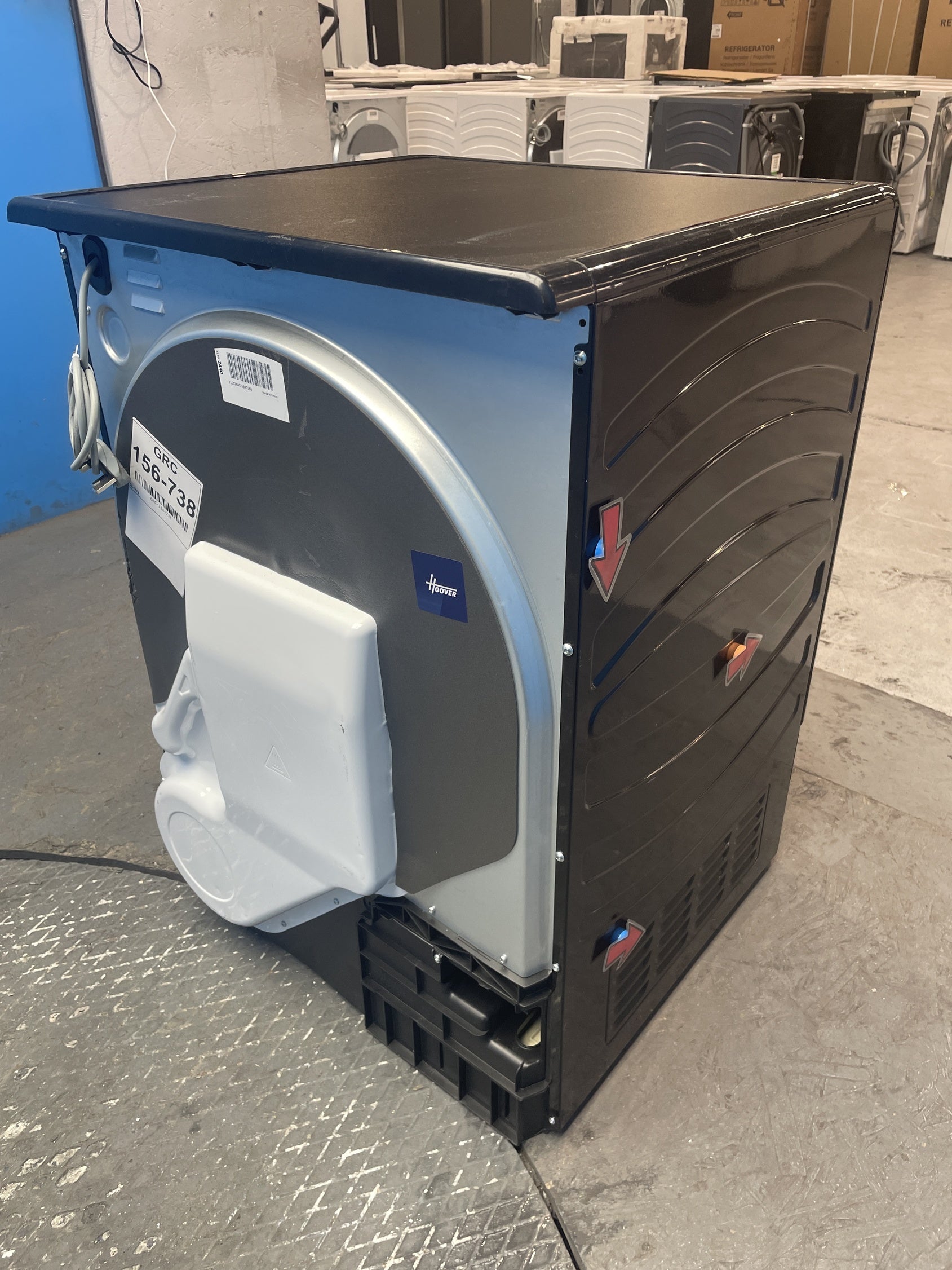 #GRC-156-738 - Hoover H-DRY 300 HLE C9DGB 9kg Condenser Tumble Dryer