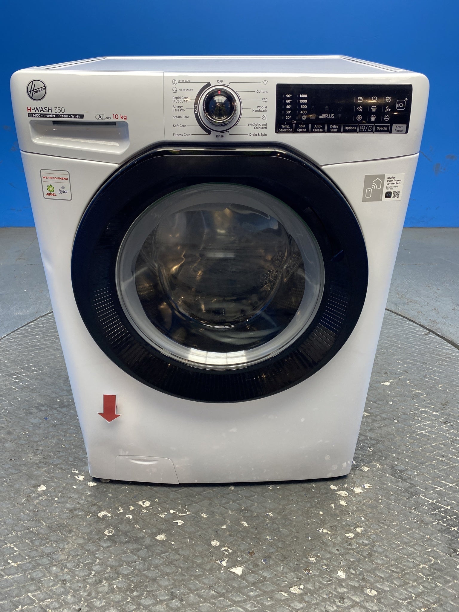 Hoover H3WPS4106TMB6 10kg 1400 Spin Washing Machine