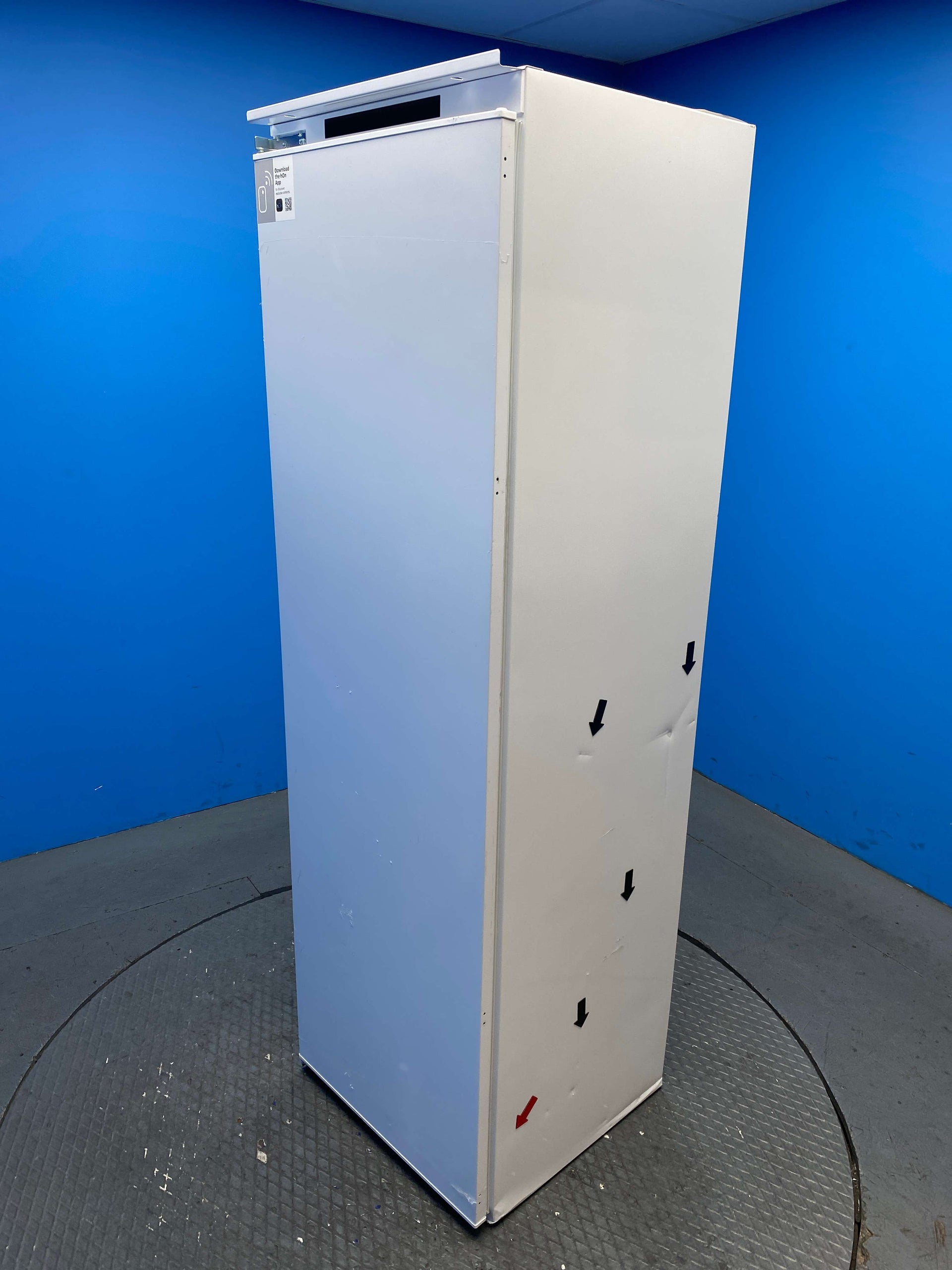 Haier HAUN518EWK 200L Integrated Total No Frost Freezer