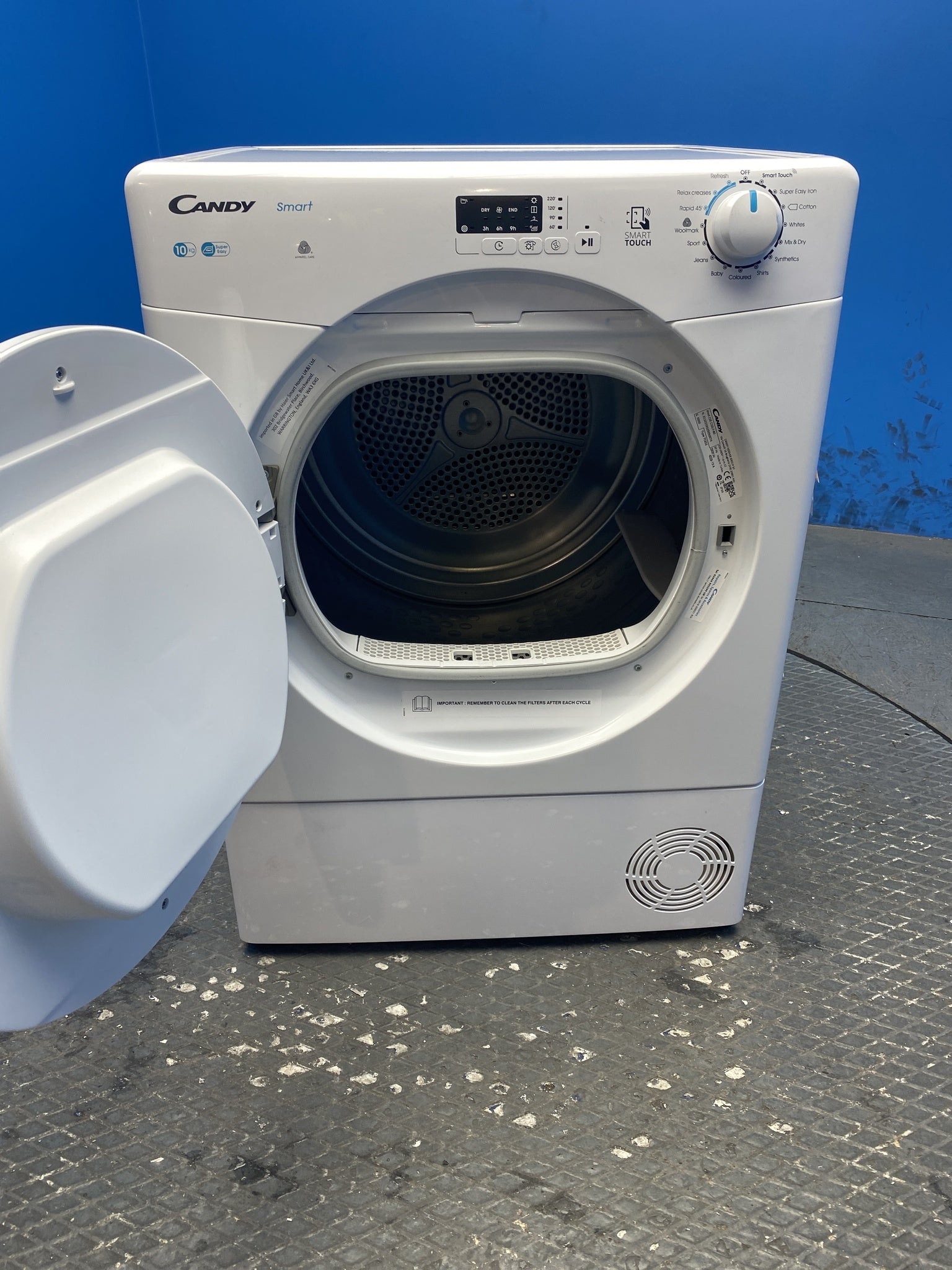 Candy CSEC10LF 10kg Condenser Tumble Dryer