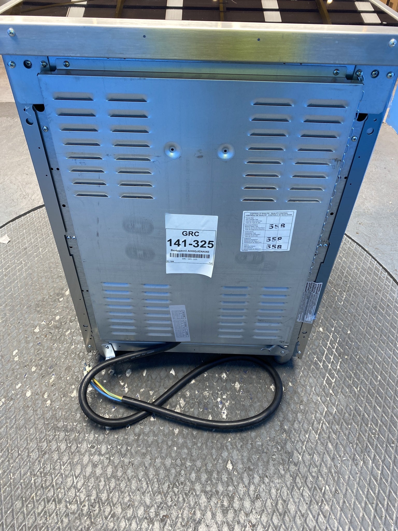 Bertazzoni 60cm Induction Range Cooker – Stainless Steel