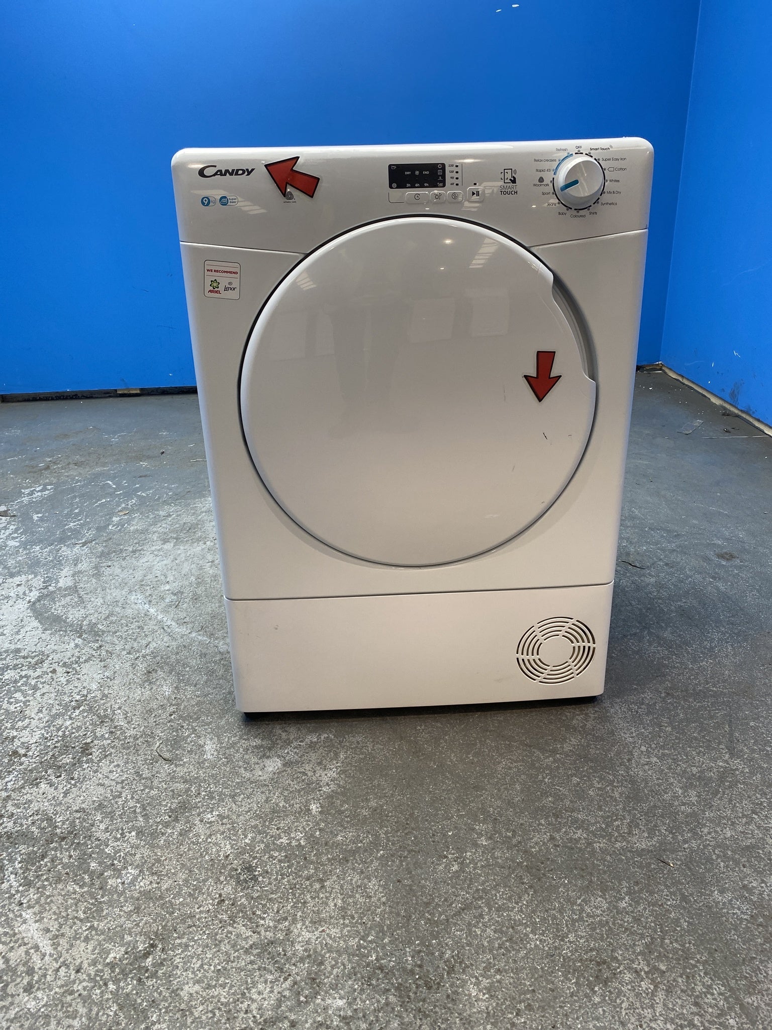 #GRC-156-748 - Candy CSEC9LF 9kg Condenser Tumble Dryer