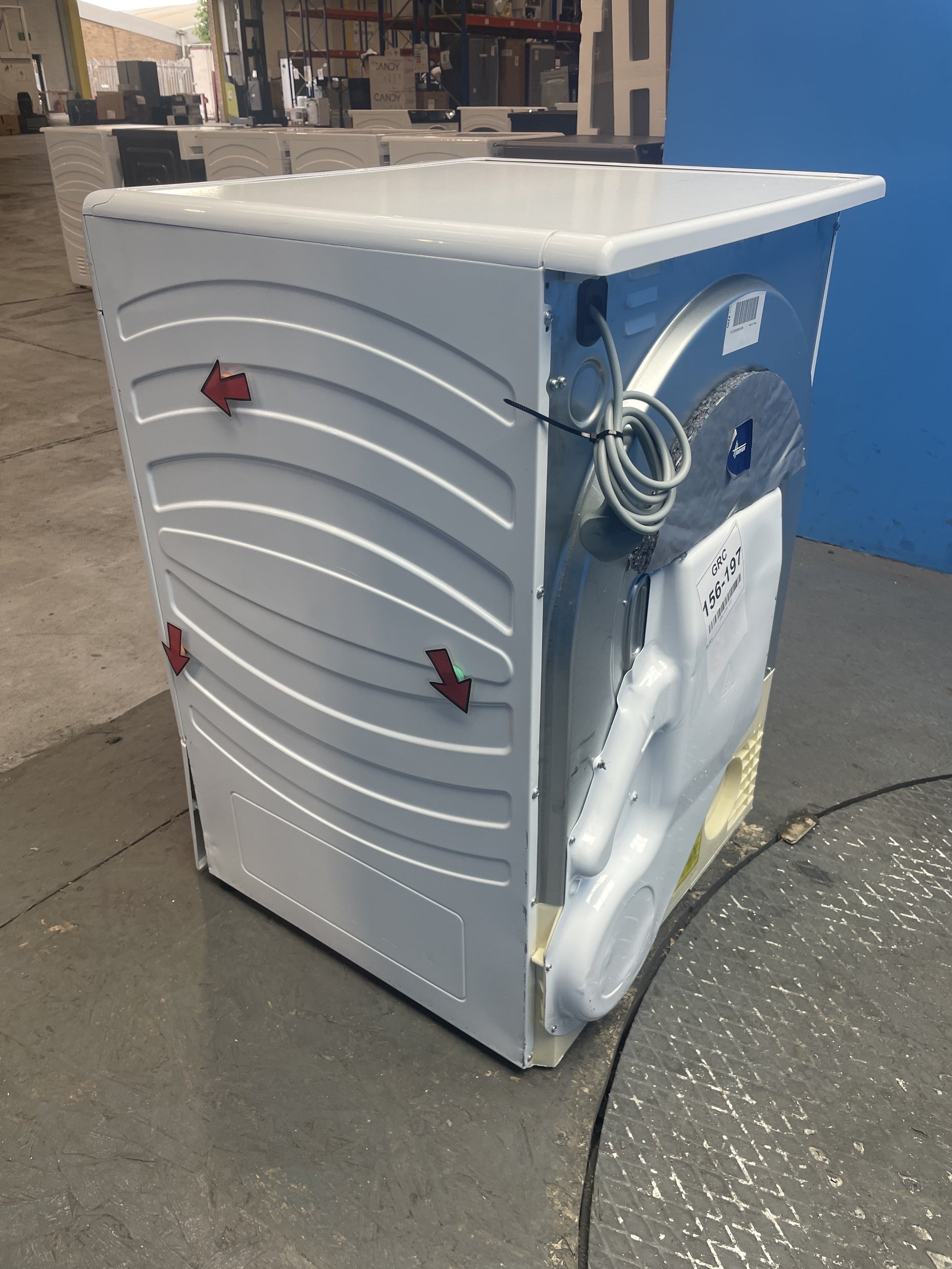 #GRC-156-197 - Hoover HLE V10DG-80 10kg Vented Tumble Dryer