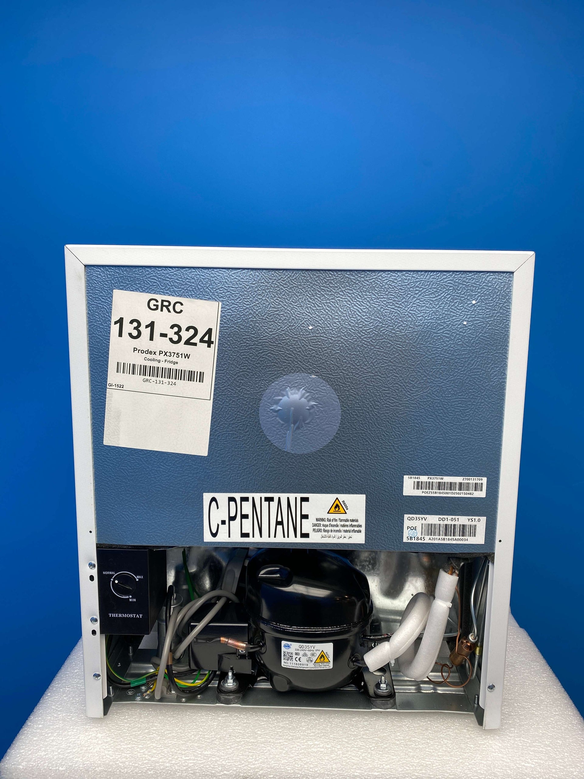 Prodex PX3751W 33 Litre Table Top Mini Freezer